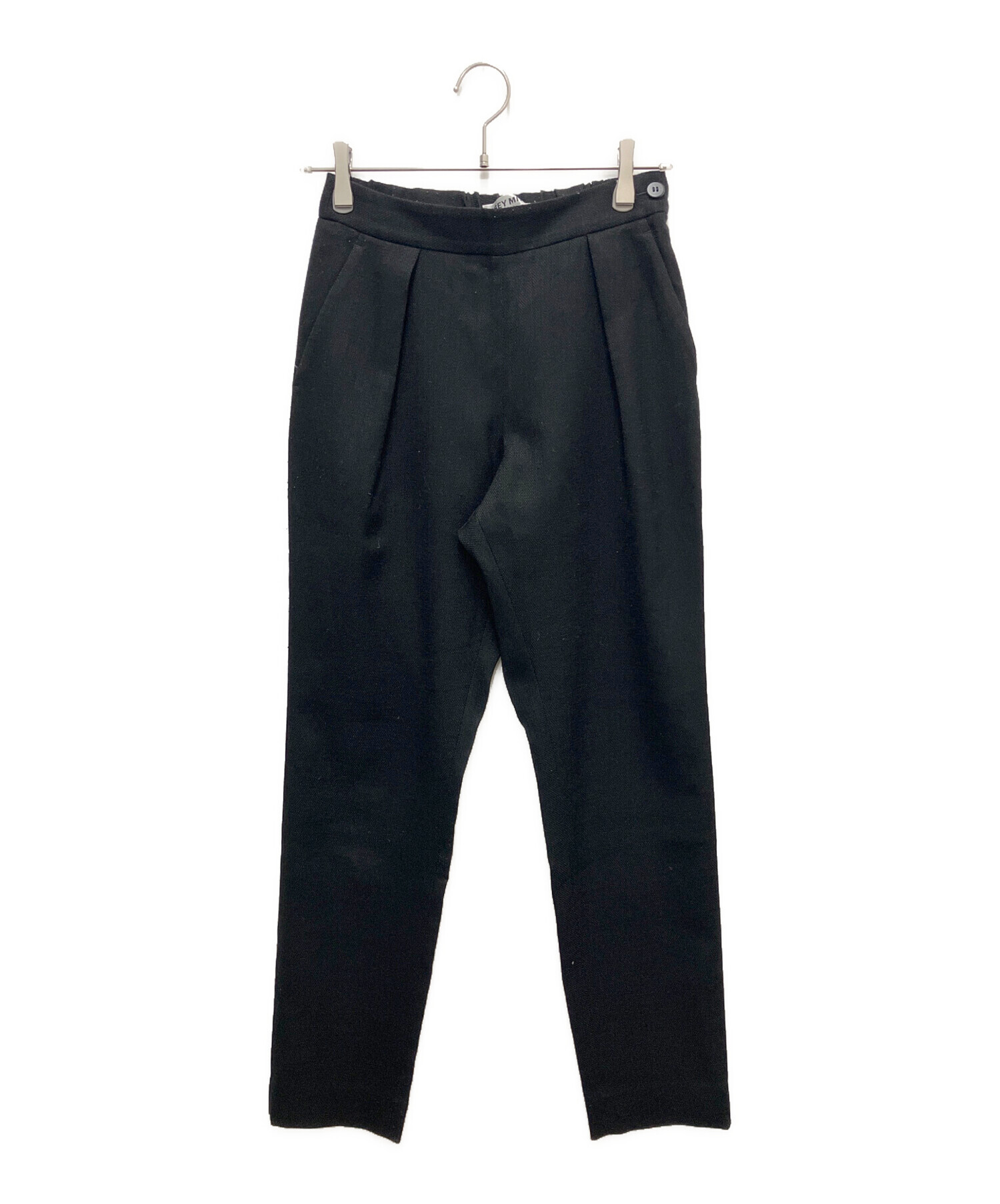 中古・古着通販】ISSEY MIYAKE (イッセイミヤケ) パンツ ブラック