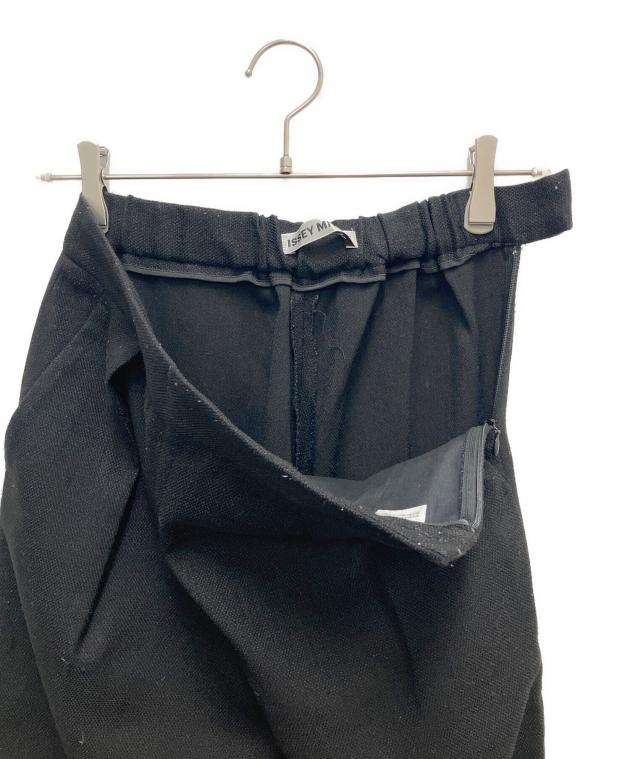 中古・古着通販】ISSEY MIYAKE (イッセイミヤケ) パンツ ブラック