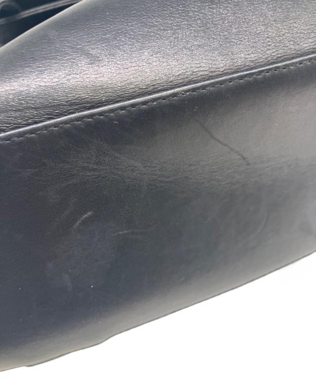中古・古着通販】CHANEL (シャネル) レザーリュック ブラック