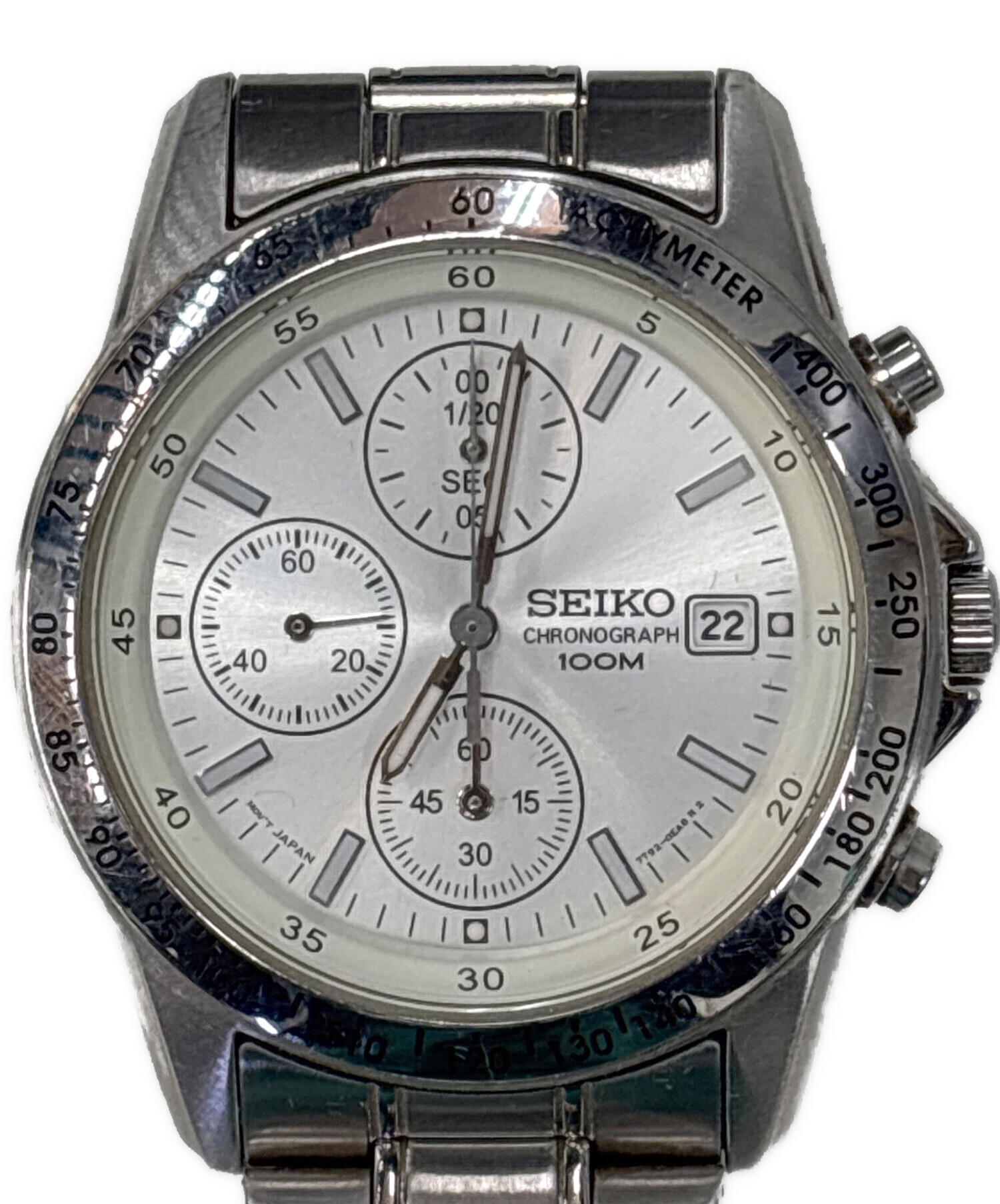 中古・古着通販】SEIKO (セイコー) クロノグラフ腕時計｜ブランド
