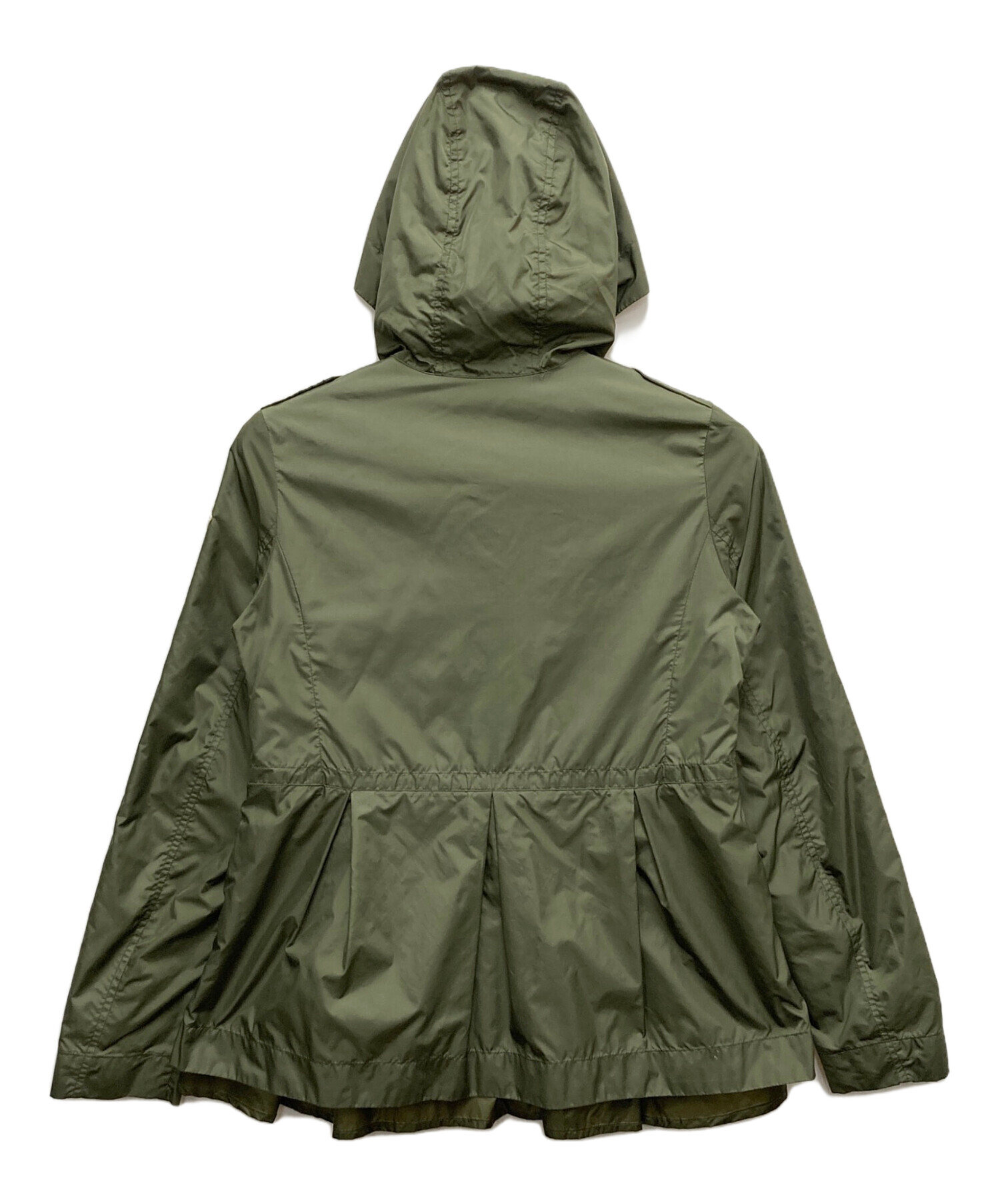 〈クリーニング済み〉モンクレール PLADIC（プラディック）ナイロンジャケット 中古・古着通販】MONCLER (モンクレール) ナイロンジャケット グリーン