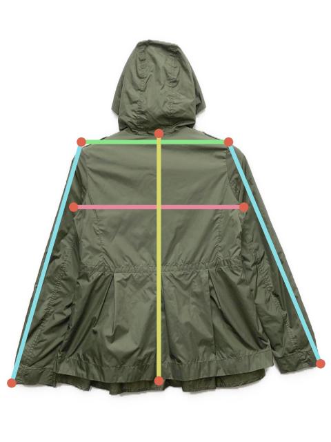 中古・古着通販】MONCLER (モンクレール) ナイロンジャケット グリーン