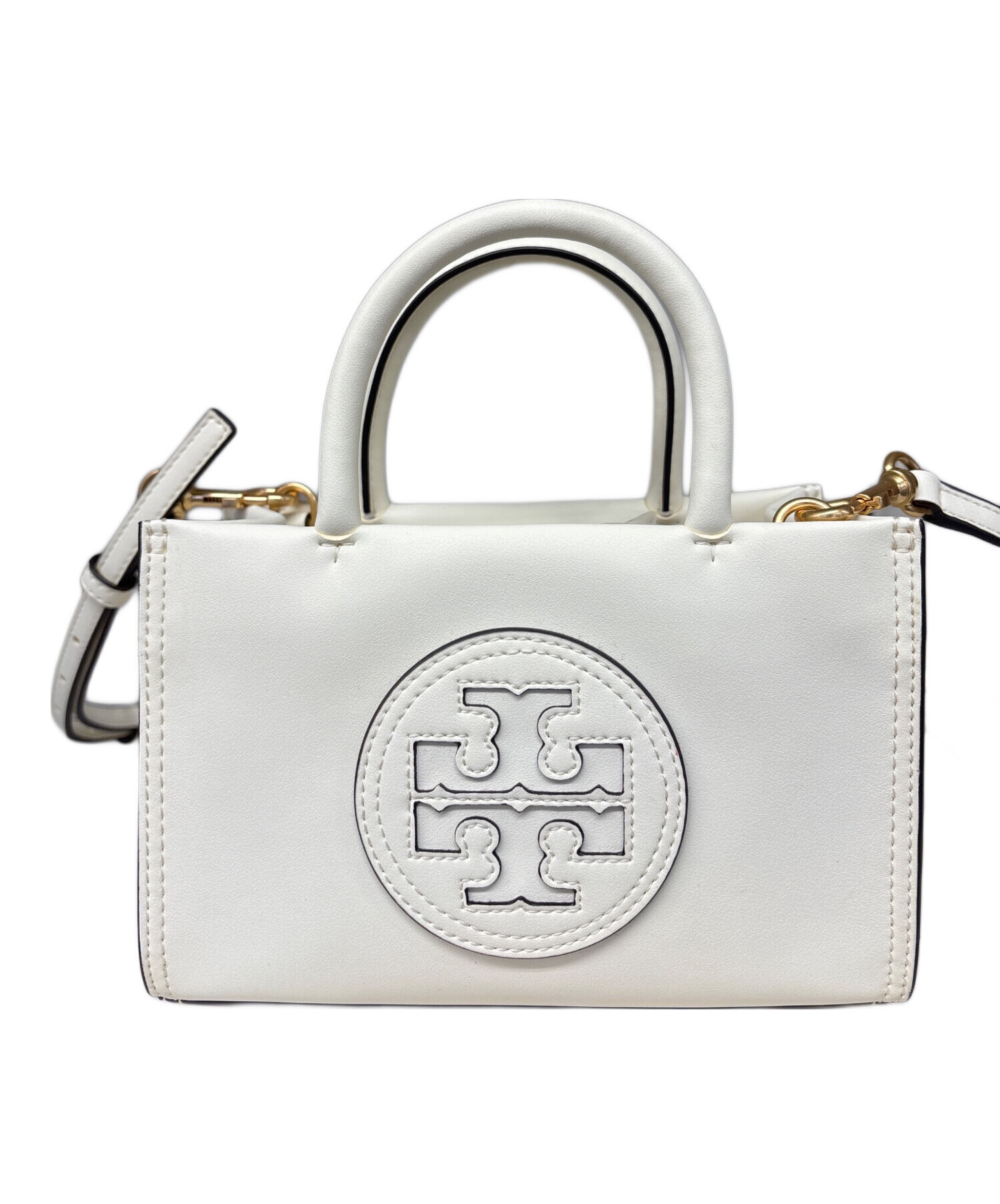 美品 TORY BURCH ショルダーバッグ レザー 2way エラ バイオ 中古・古着通販】TORY BURCH (トリーバーチ) 2WAYショルダーバッグ