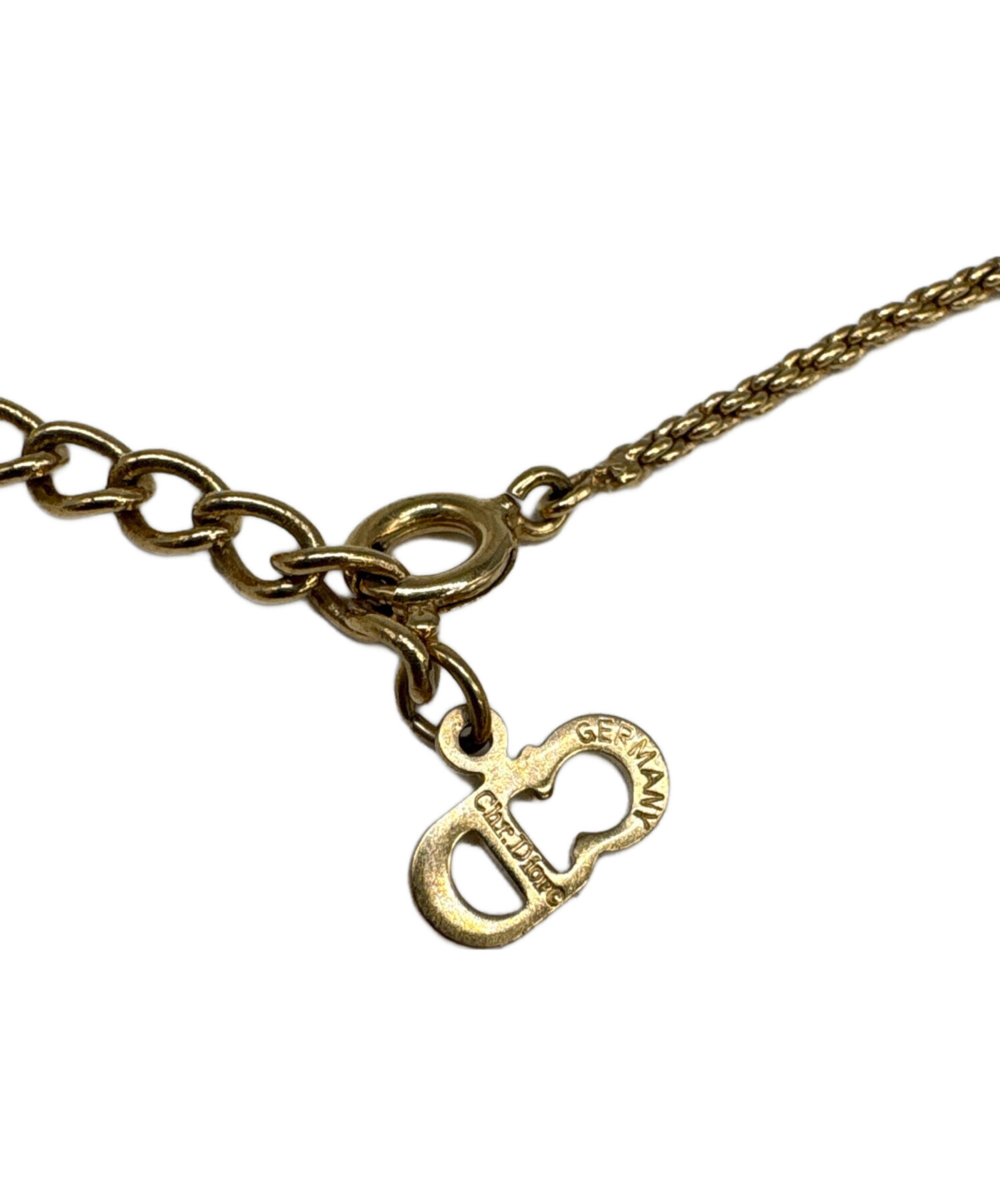 Christian Dior ディオール　ネックレス　中古 中古・古着通販】Christian Dior (クリスチャン ディオール