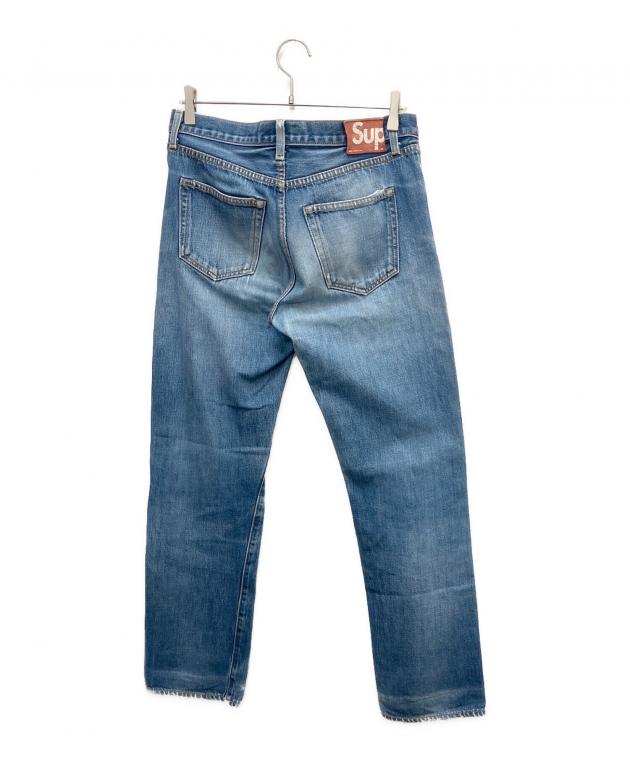 中古・古着通販】SUPREME (シュプリーム) デニムパンツ RIGID SLIM 