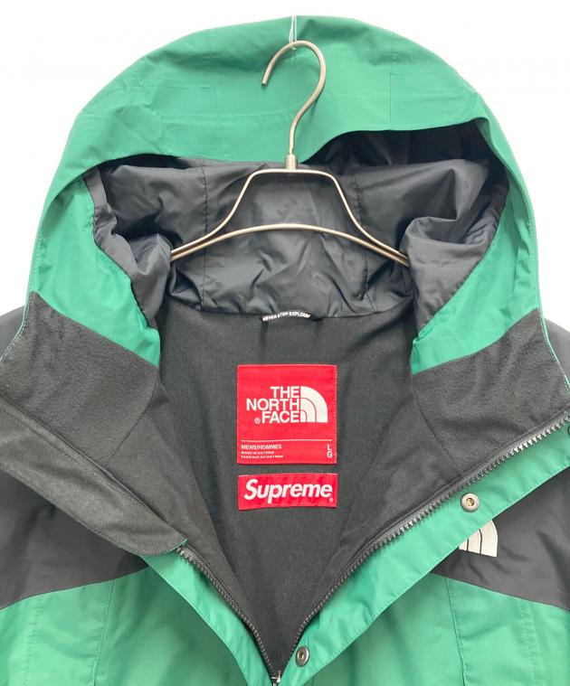 【美品】シュプリーム×ザノースフェイス スマウンテンジャケット グリーン 中古・古着通販】THE NORTH FACE (ザ ノース フェイス) SUPREME
