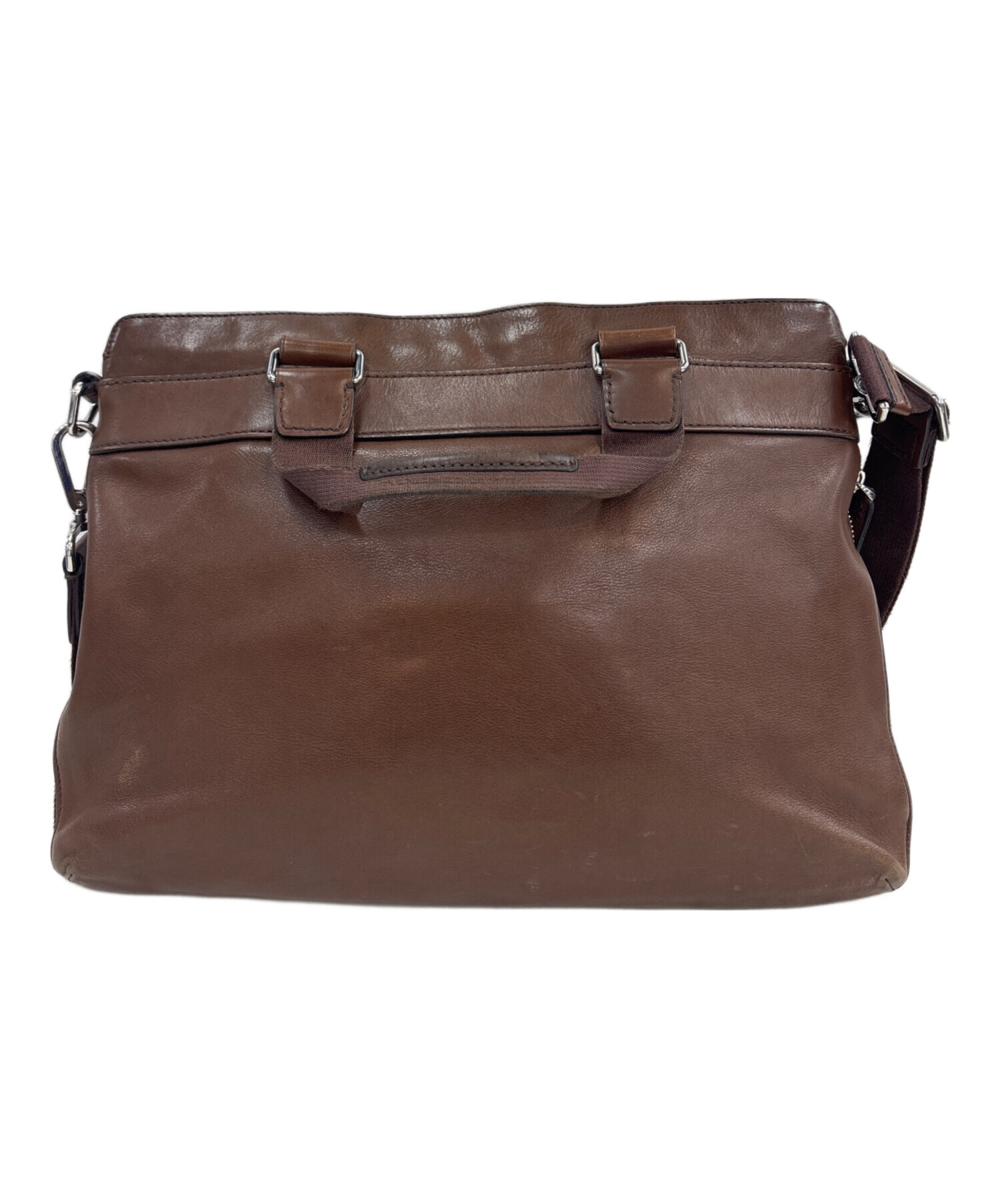 中古・古着通販】TUMI (トゥミ) ショルダーバッグ ブラウン｜ブランド 