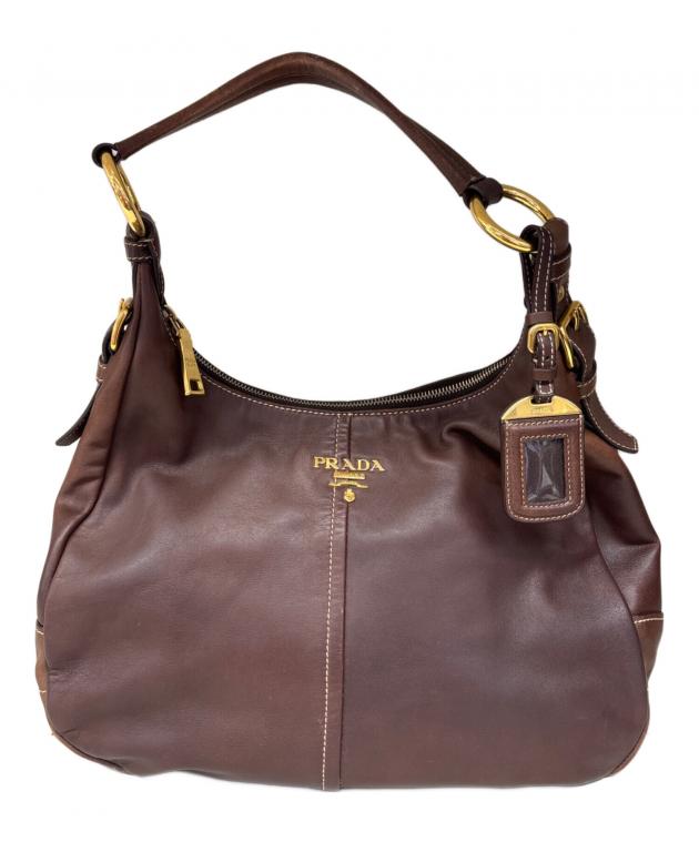中古PRADAプラダビジネスバッグ型押し茶 楽天市場】【バッグ】PRADA プラダ ハンドバッグ ショルダーバッグ