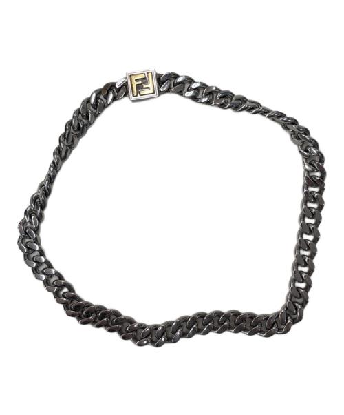 中古・古着通販】FENDI (フェンディ) FFロゴチェーンネックレス
