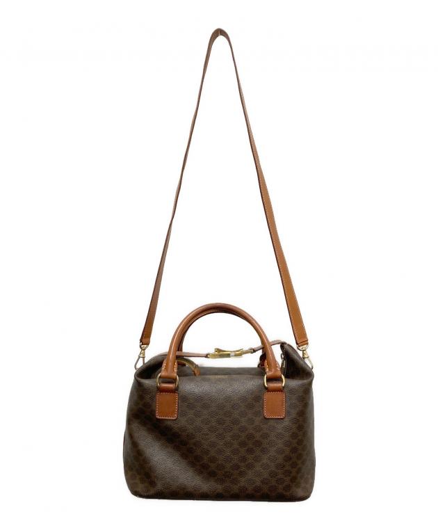 セリーヌ　ノベルティ　ツーウェイショルダーバッグ 中古・古着通販】CELINE (セリーヌ) 2WAYショルダーバッグ ブラウン