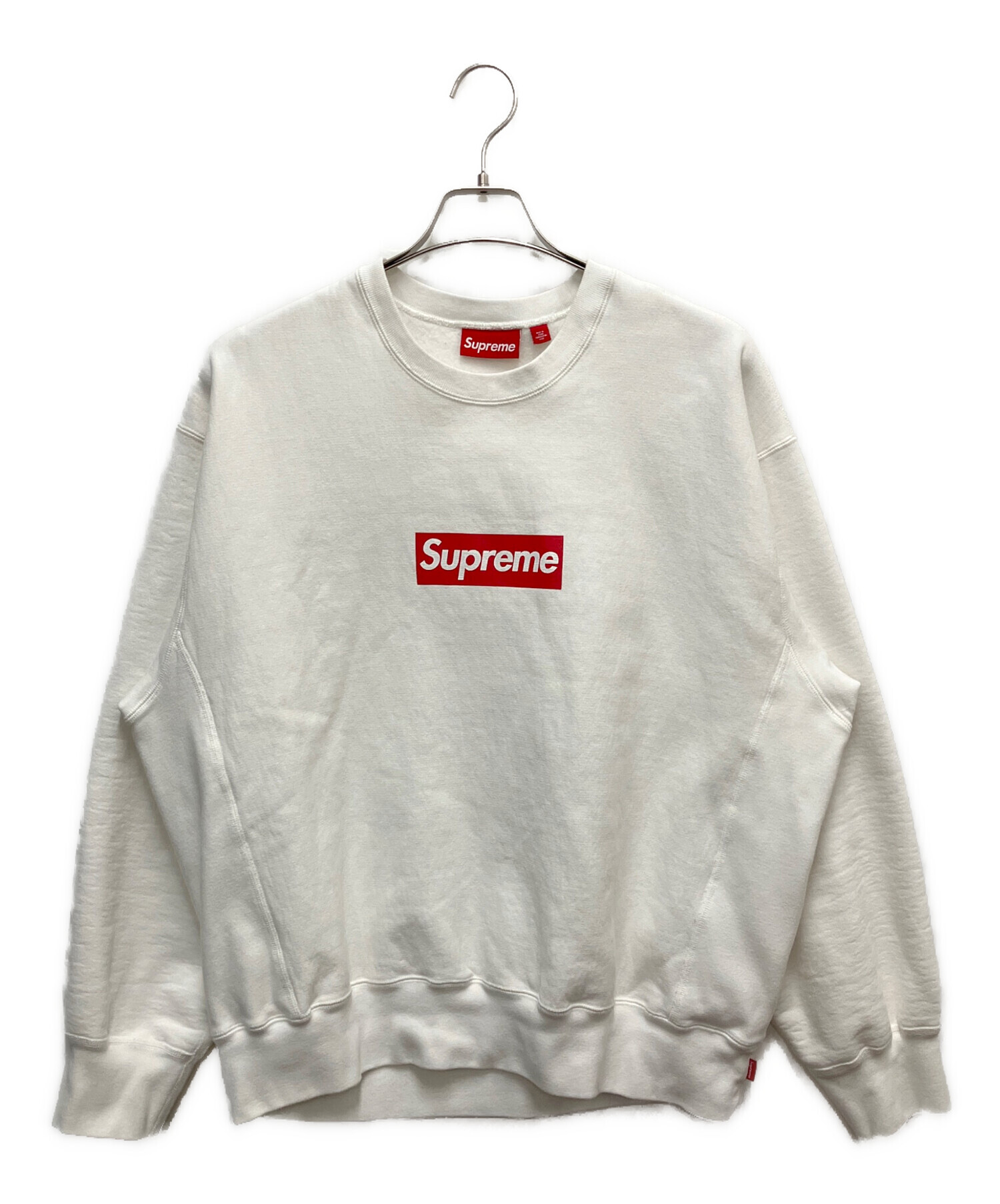 中古・古着通販】SUPREME (シュプリーム) WASHED BOX LOGO CREWNECK