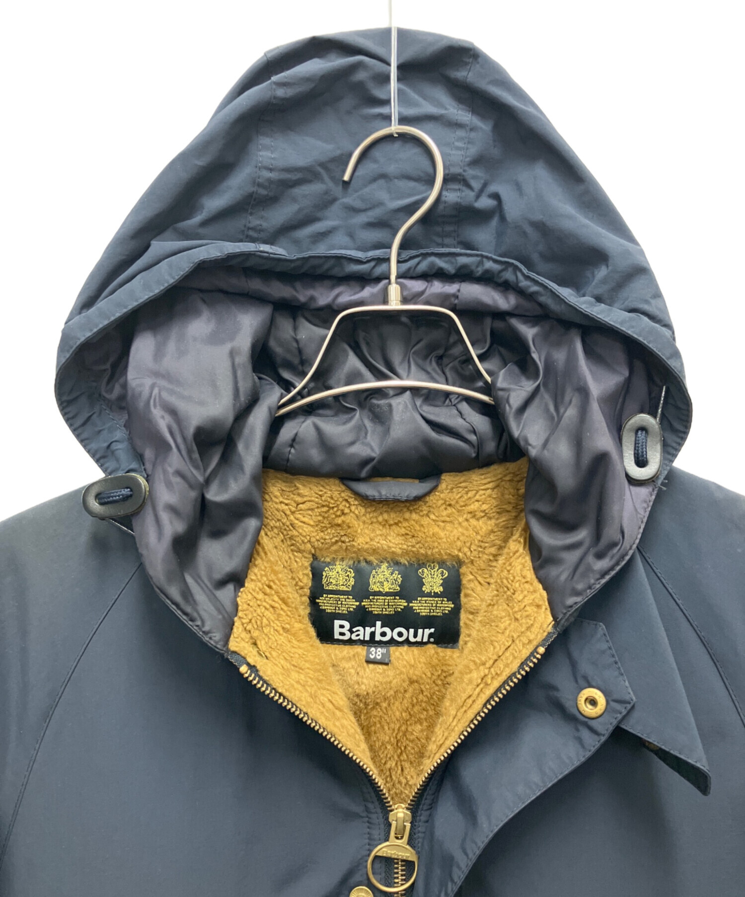 中古・古着通販】Barbour (バブアー) 中綿ジャケット ネイビー サイズ 