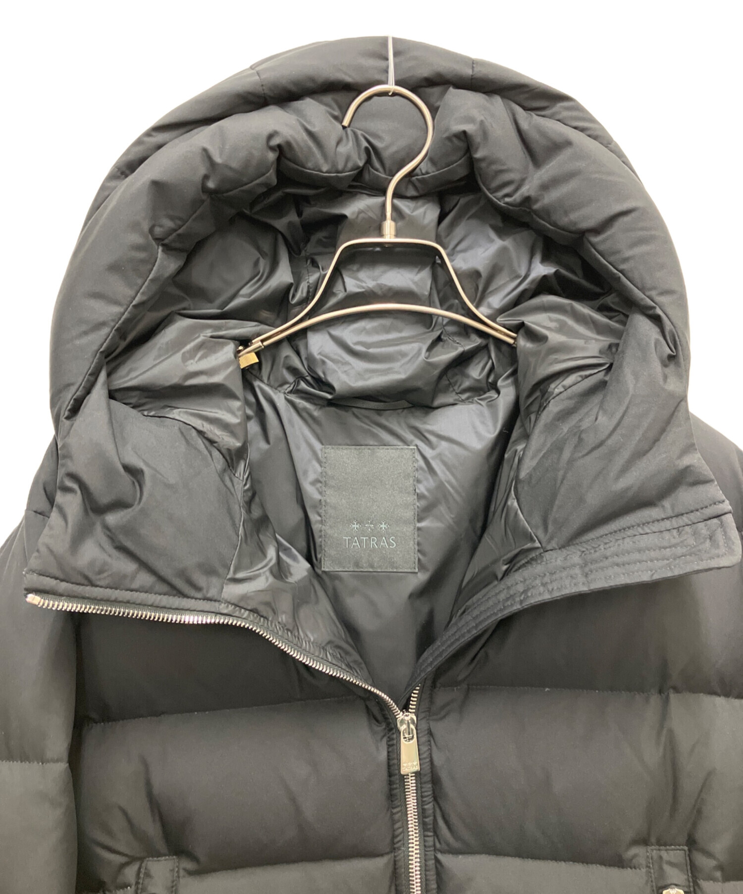 【購入後未使用】 TATRAS ダークグレーダウンジャケット 中古・古着通販】TATRAS (タトラス) ダウンジャケット CIZIO ブラック