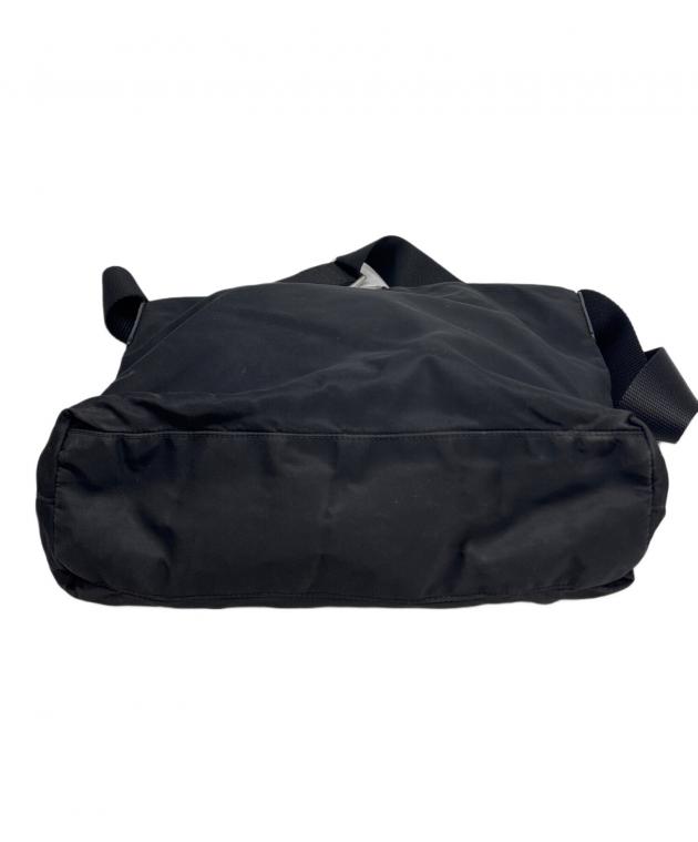 中古・古着通販】PRADA (プラダ) ナイロンショルダーバッグ ブラック