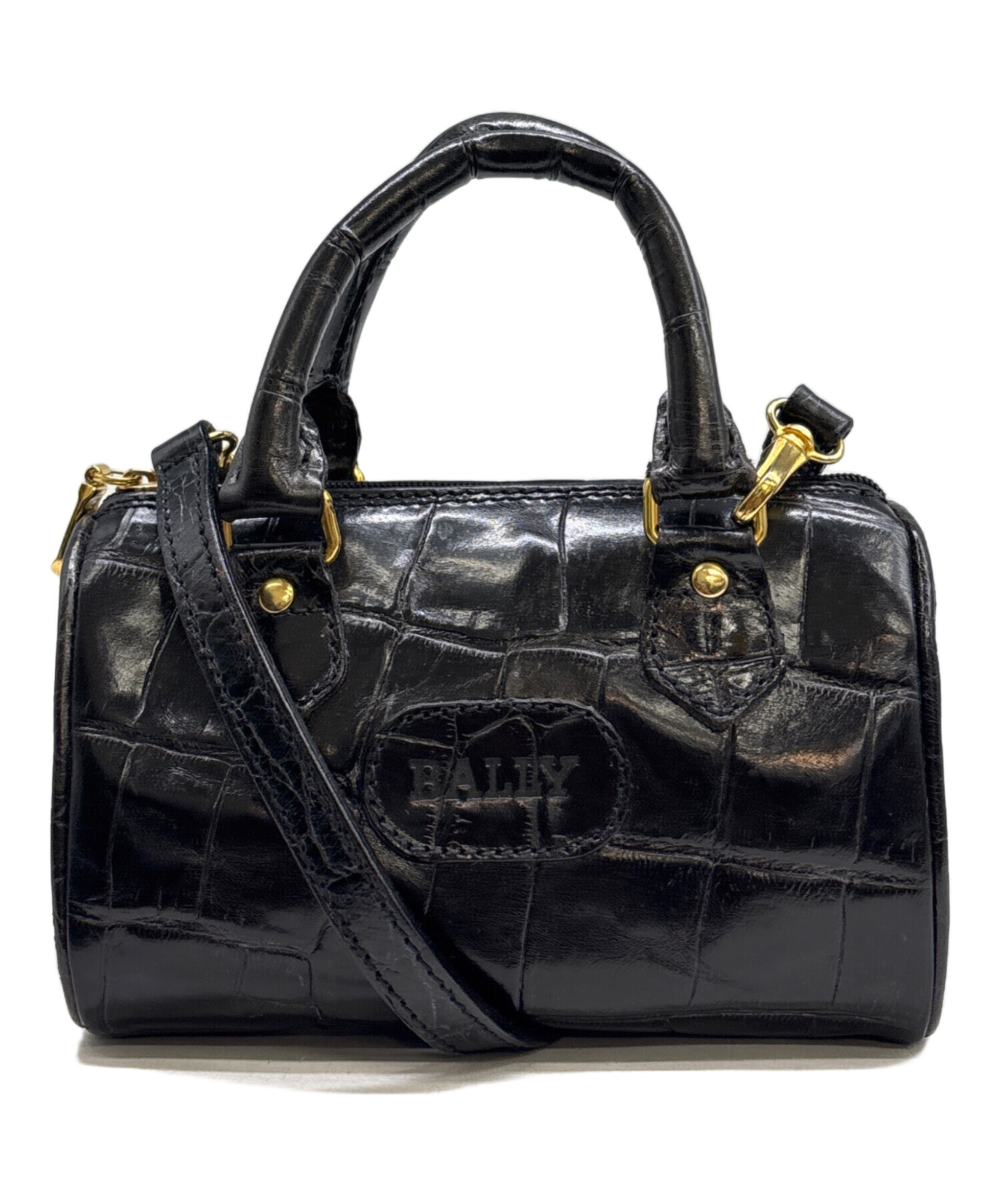 未使用美品★BALLY ショルダーバッグ★本日大特価! 中古・古着通販】BALLY (バリー) ショルダーバッグ ブラック｜ブランド