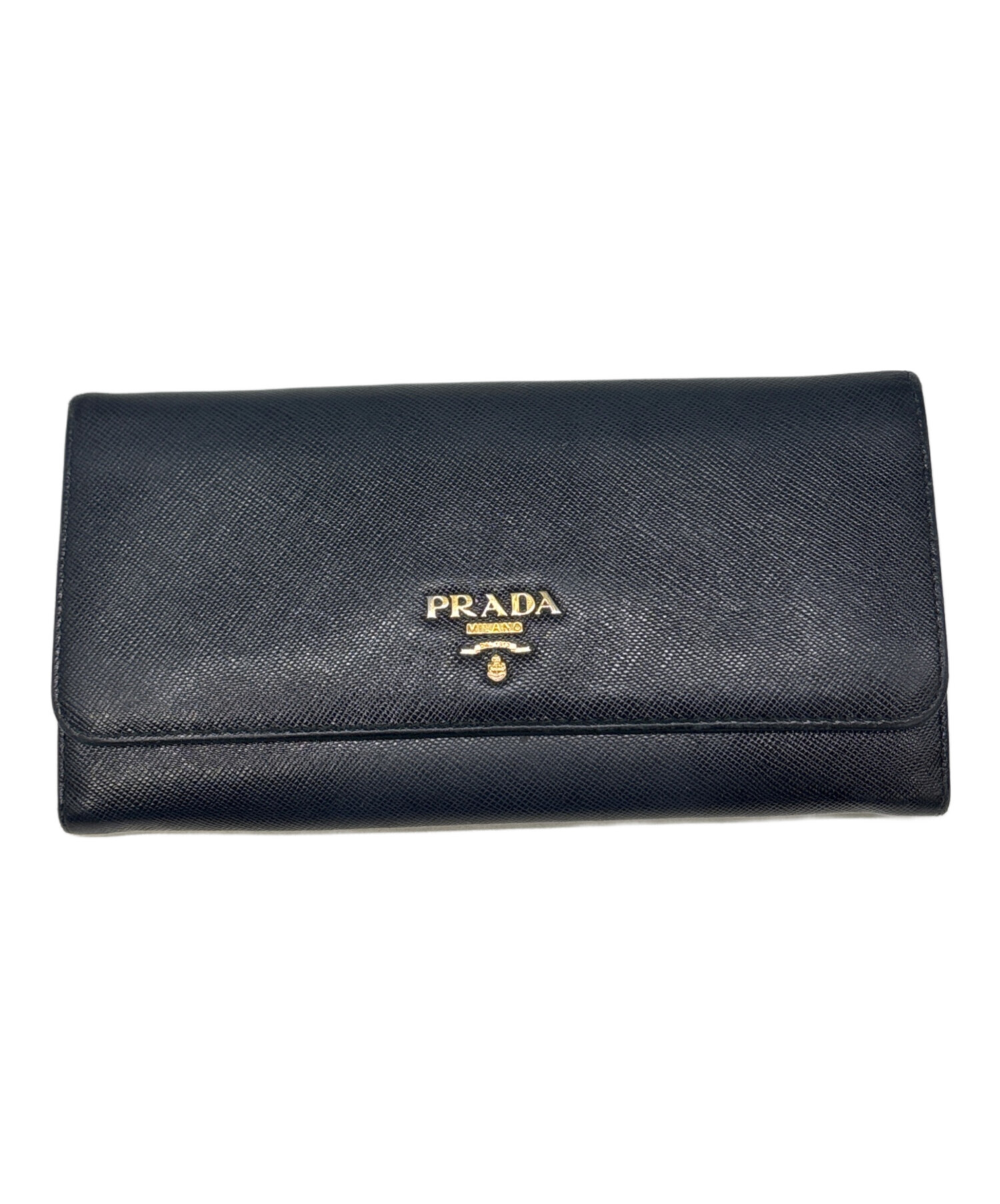 中古・古着通販】PRADA (プラダ) 長財布 ブラウン｜ブランド・古着通販