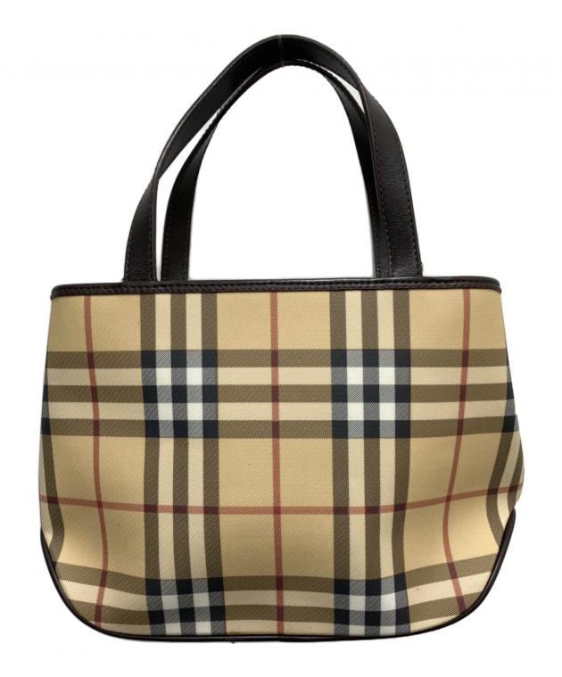 新品未使用 BURBERRY　LONDON キャンパストートバッグ 中古・古着通販】BURBERRY LONDON (バーバリーロンドン) トートバッグ