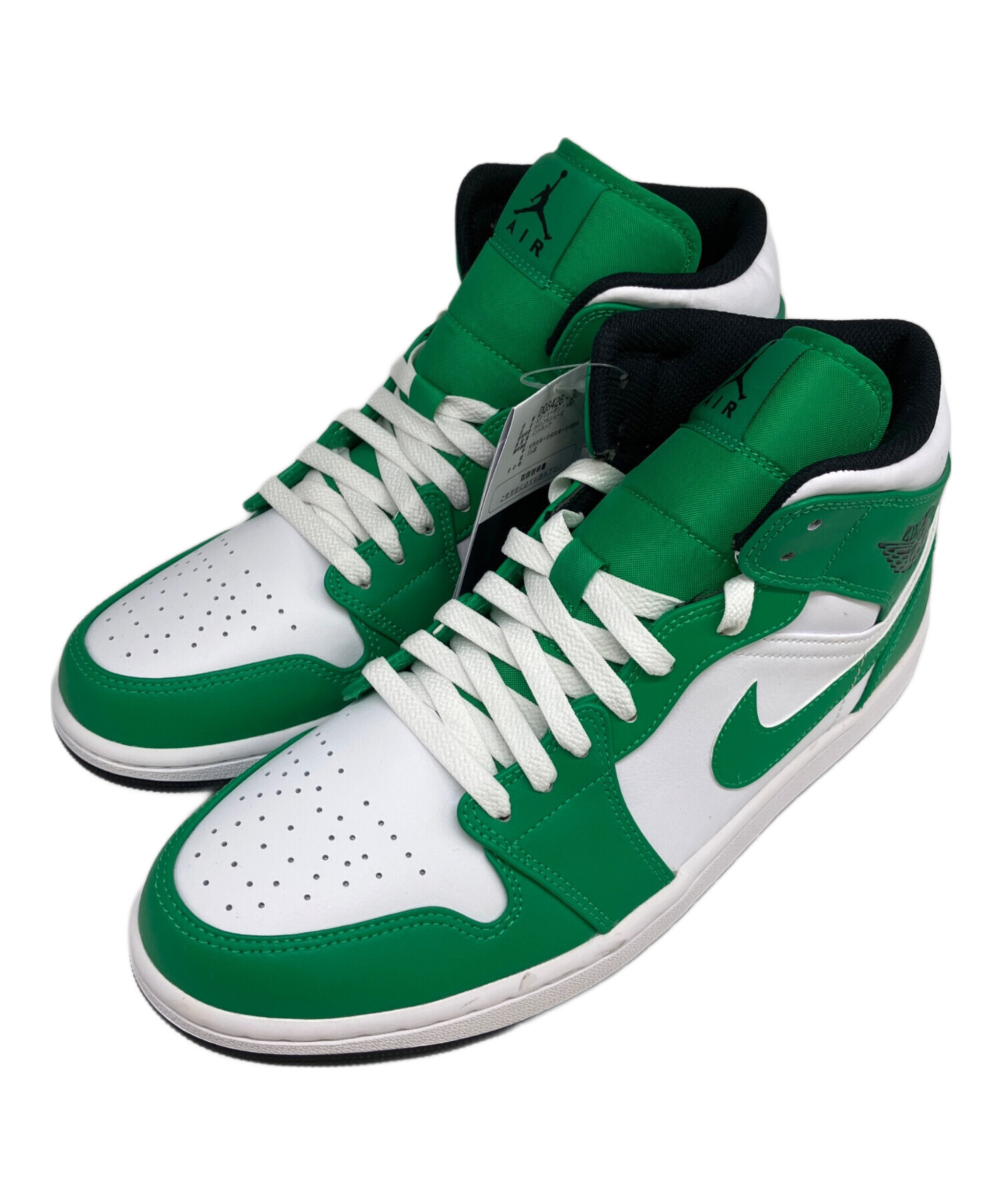 中古・古着通販】NIKE (ナイキ) Air Jordan 1 ホワイト×グリーン