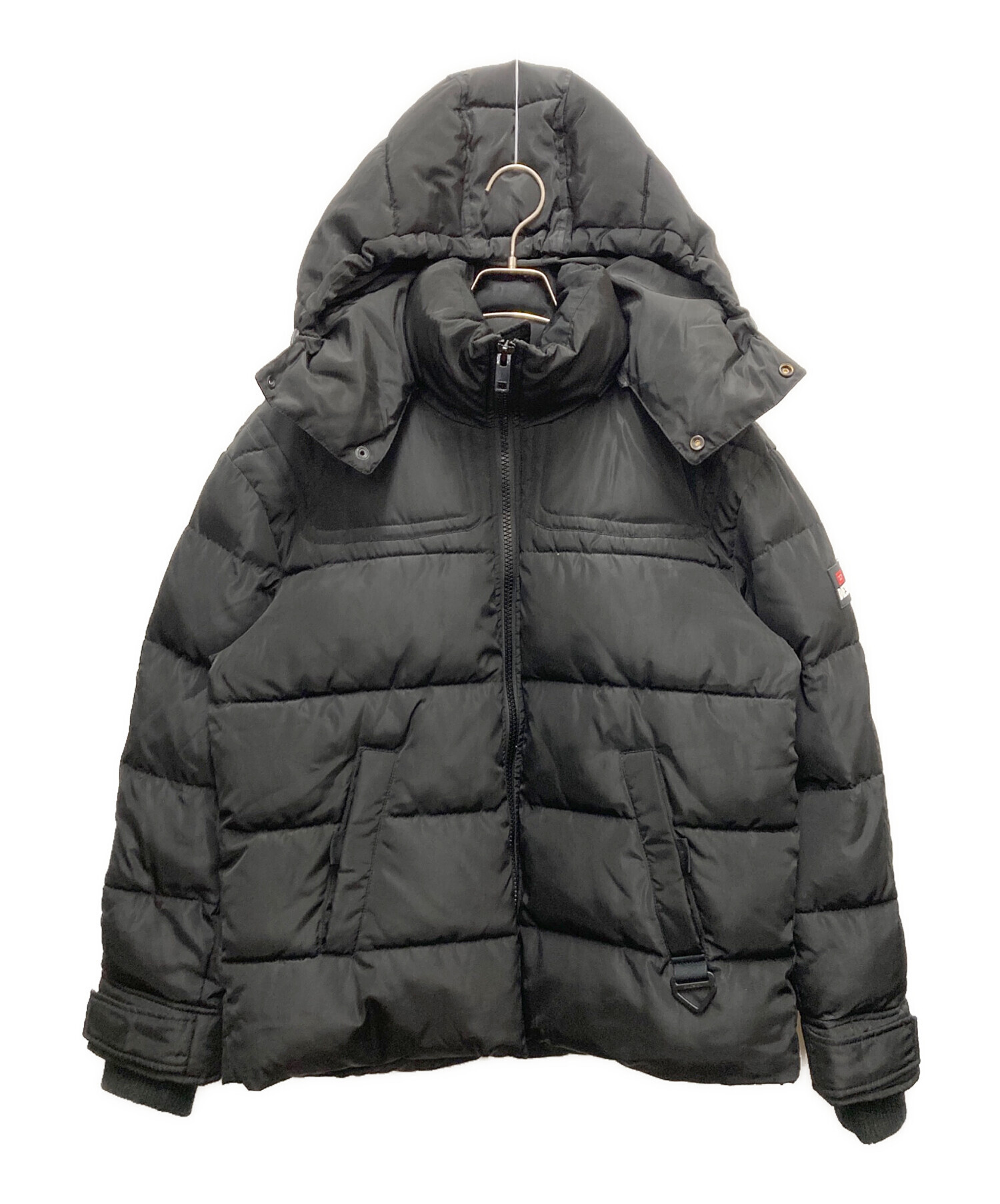 中古・古着通販】DIESEL (ディーゼル) 中綿ジャケット ブラック サイズ