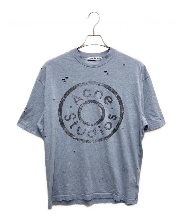 未使用 Acne Studios ロゴTシャツ M ダメージ 中古・古着通販】Acne studios (アクネ ストゥディオズ) ダメージロゴT