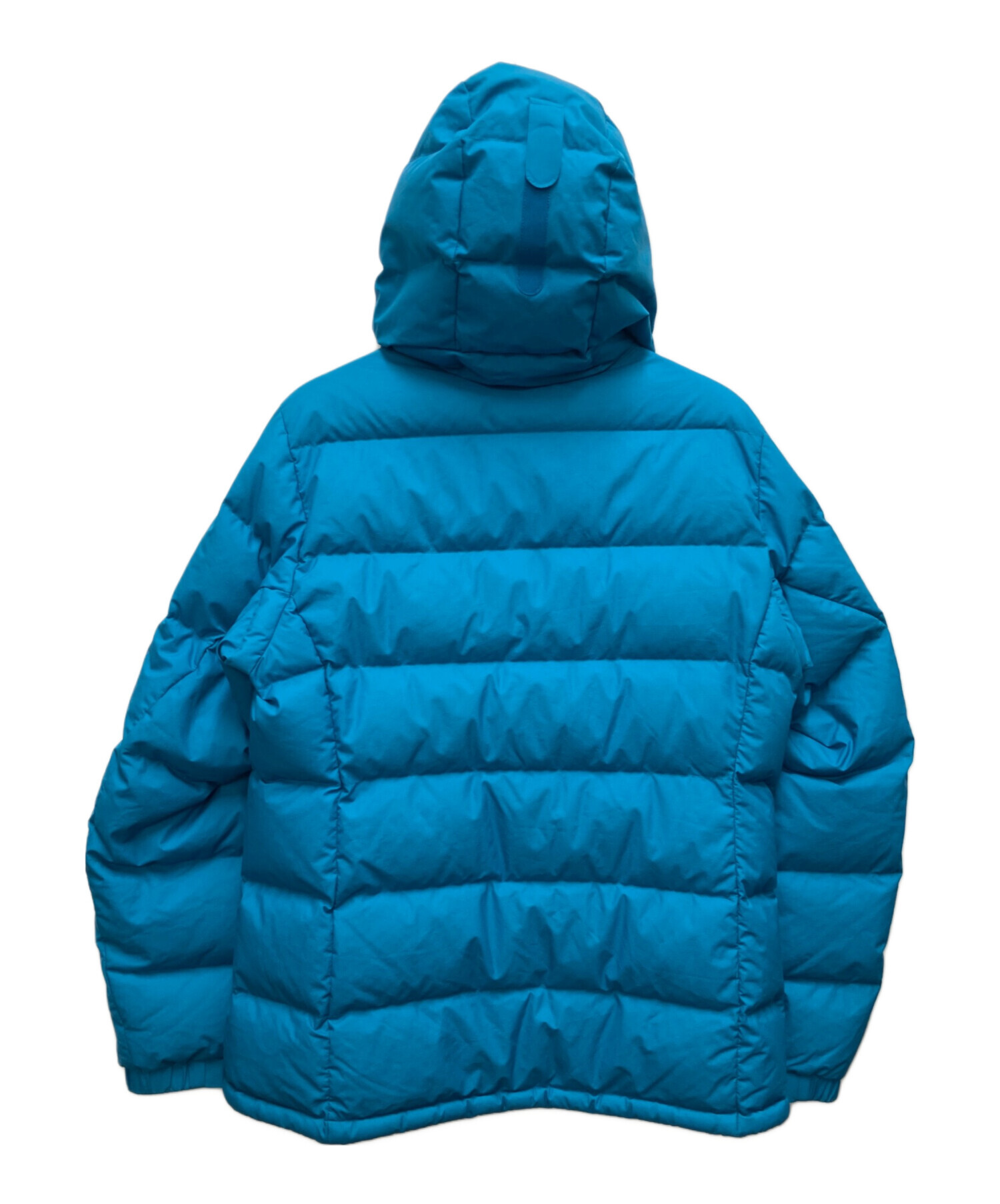 美品 mont-bell リバーシブル ダウンジャケット モンベルグリーン　青 中古・古着通販】mont-bell (モンベル) ダウンジャケット スカイブルー