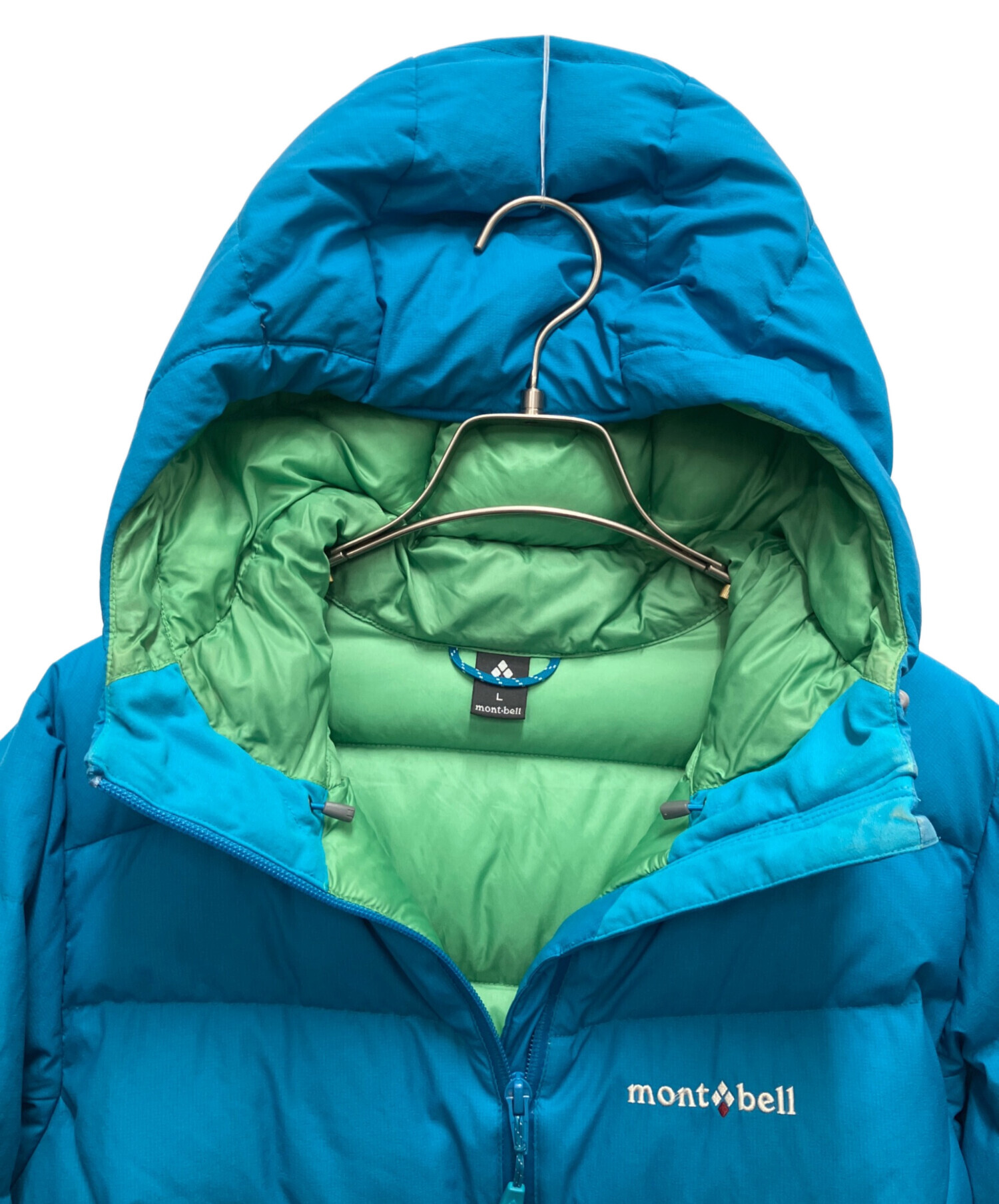 中古・古着通販】mont-bell (モンベル) ダウンジャケット スカイブルー 