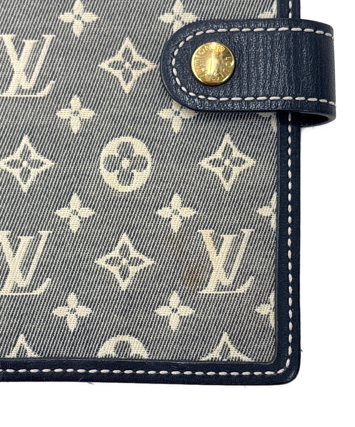 中古・古着通販】LOUIS VUITTON (ルイ ヴィトン) 手帳カバー グレー