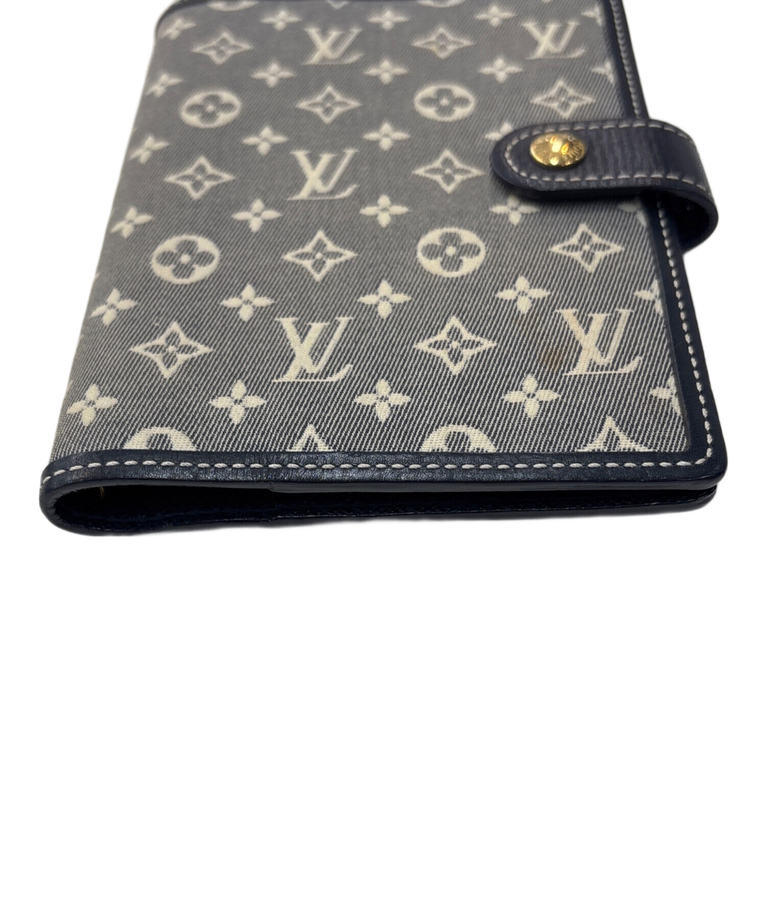 【未使用】Louis Vuitton グレー 手帳型ケース 中古・古着通販】LOUIS VUITTON (ルイ ヴィトン) 手帳カバー グレー