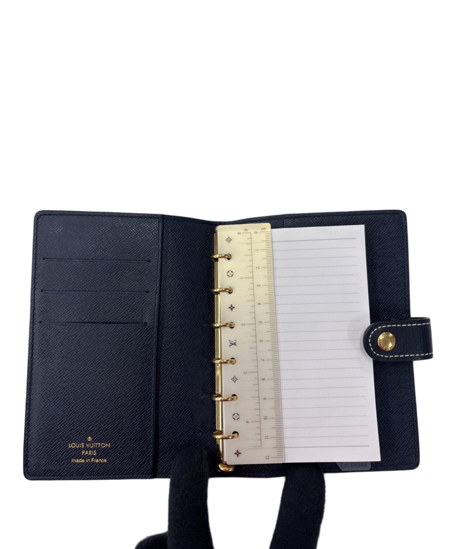中古・古着通販】LOUIS VUITTON (ルイ ヴィトン) 手帳カバー グレー