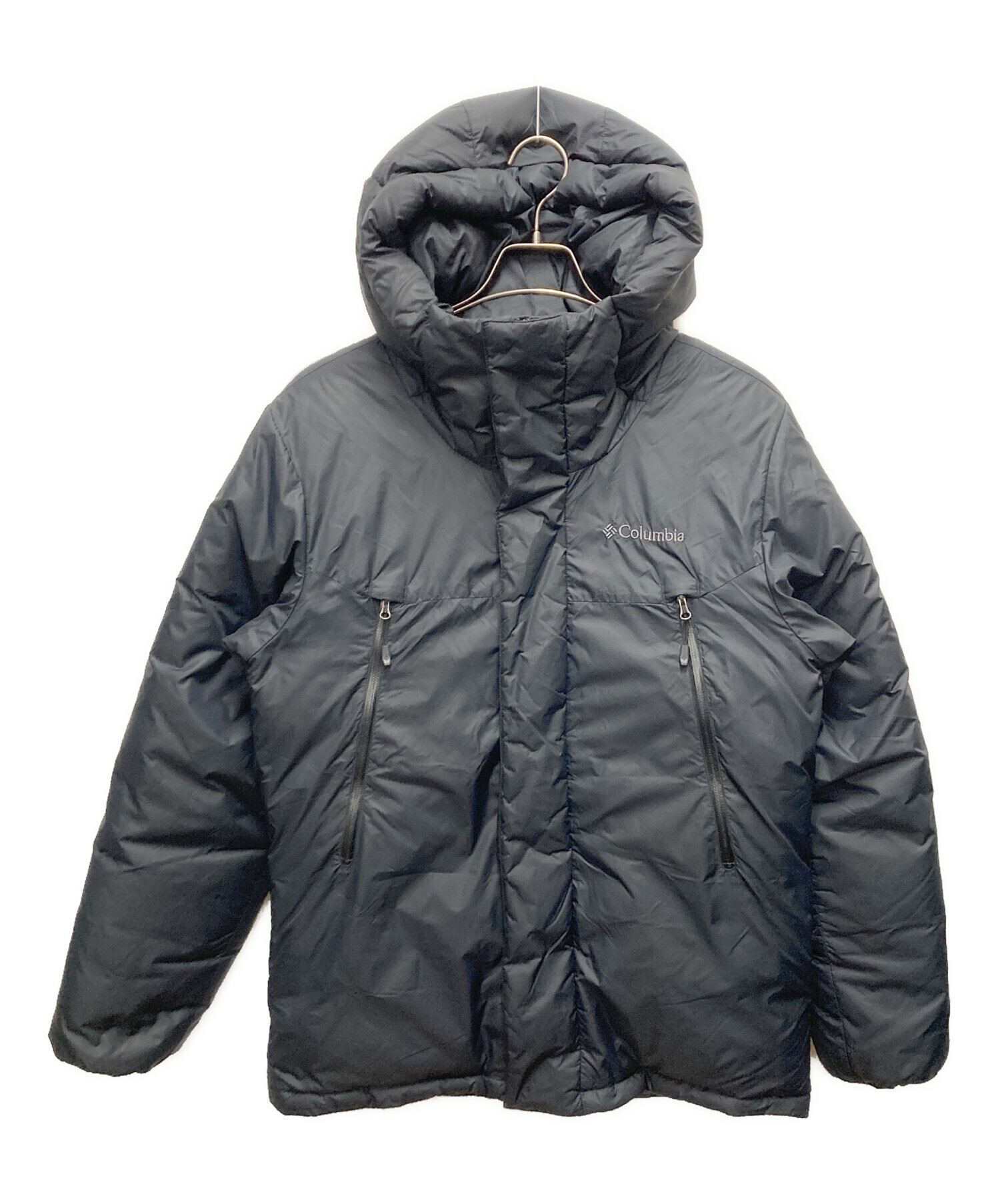 中古・古着通販】Columbia (コロンビア) ダウンジャケット ブラック