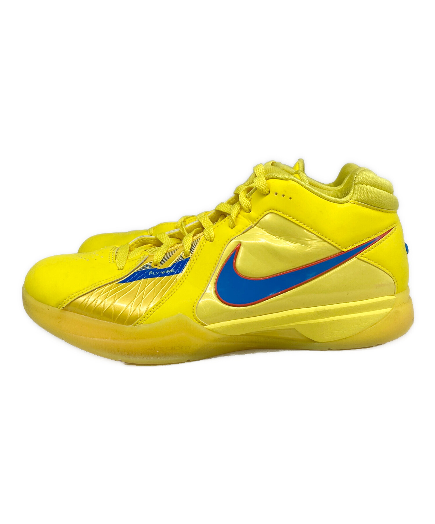 中古・古着通販】NIKE (ナイキ) ローカットスニーカー イエロー サイズ 