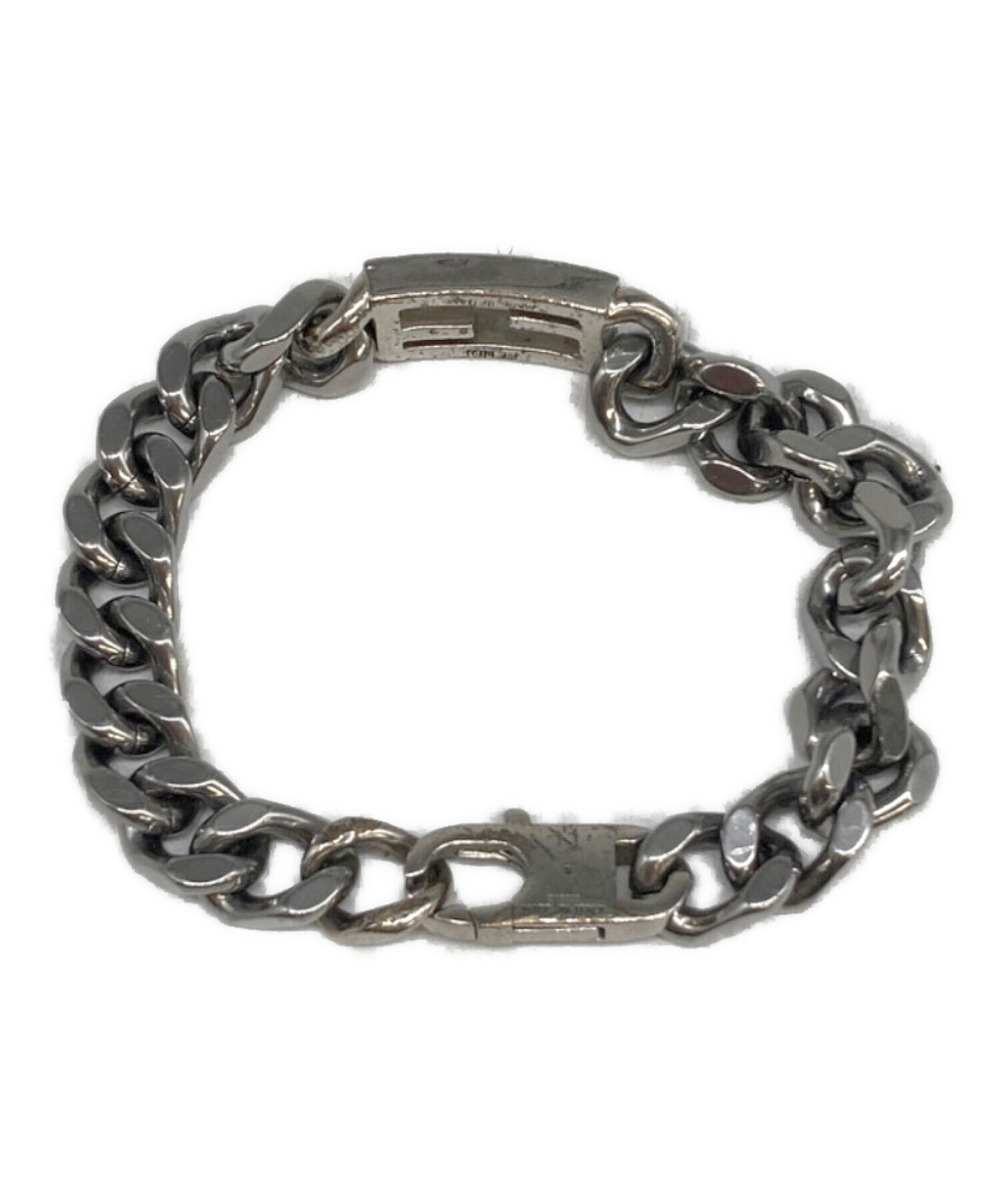 中古・古着通販】FENDI (フェンディ) ブレスレット シルバー サイズ