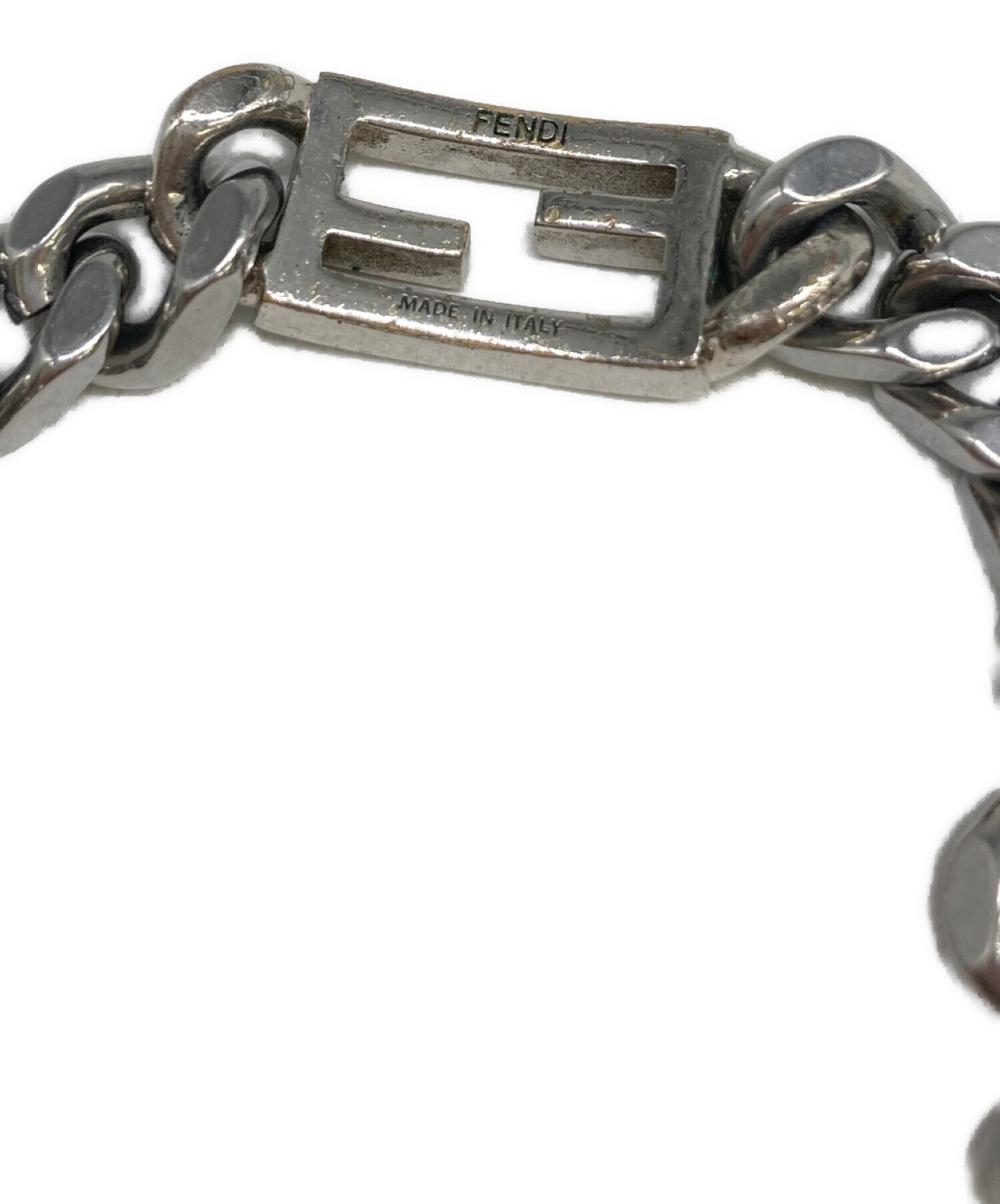 中古・古着通販】FENDI (フェンディ) ブレスレット シルバー サイズ