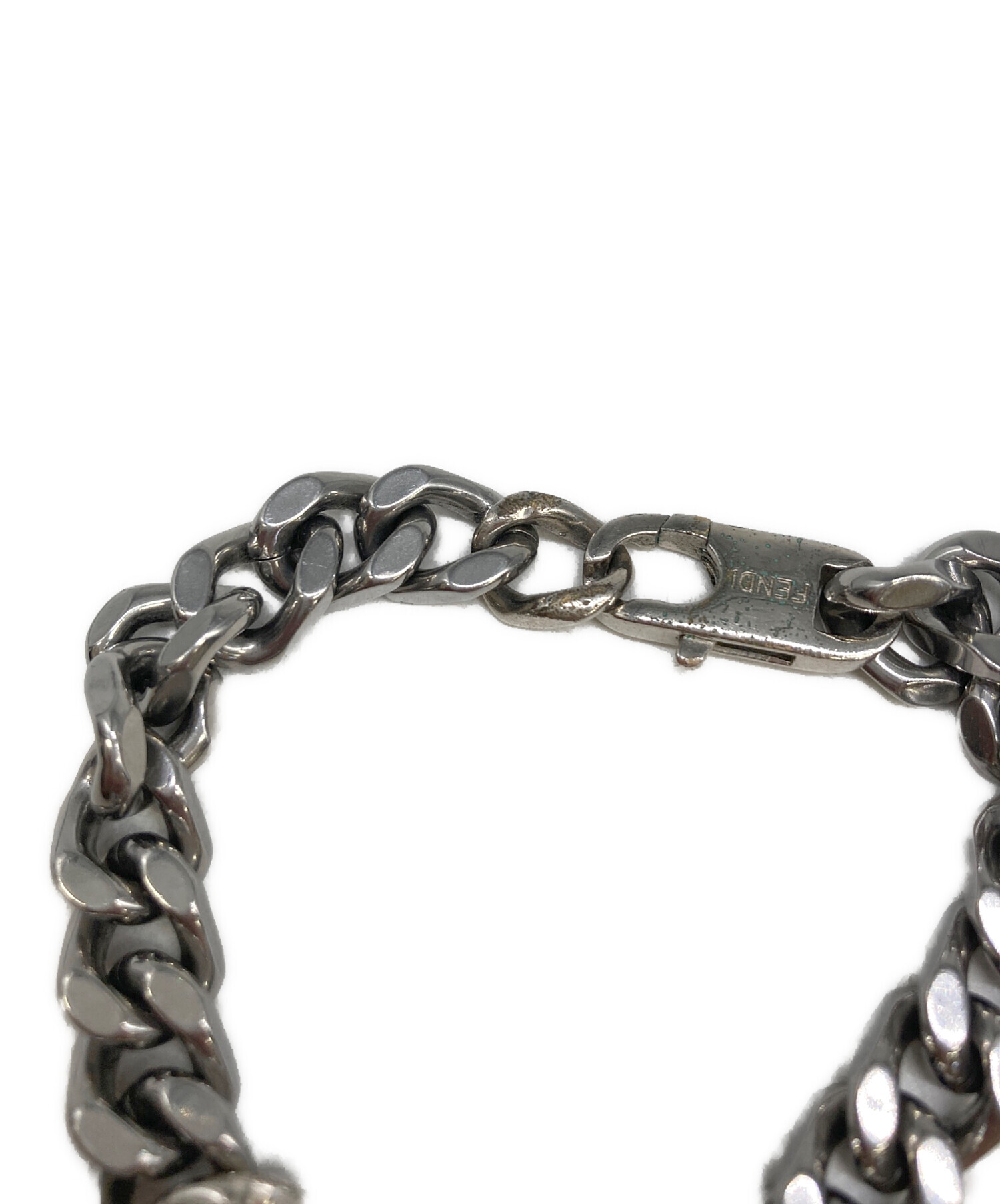 中古・古着通販】FENDI (フェンディ) ブレスレット シルバー サイズ