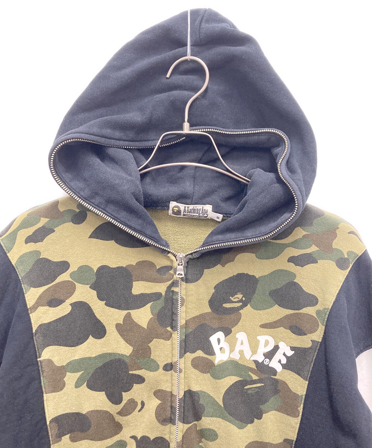 A BATHING APE （アベイシングエイプ）ジップパーカー　S 中古 中古・古着通販】A BATHING APE (アベイシングエイプ) ジップパーカー