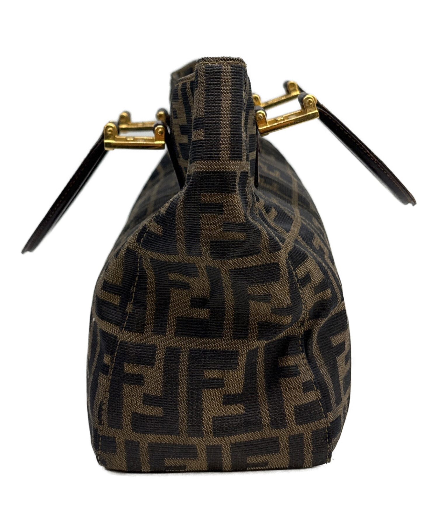中古・古着通販】FENDI (フェンディ) ハンドバッグ ズッカ ブラウン