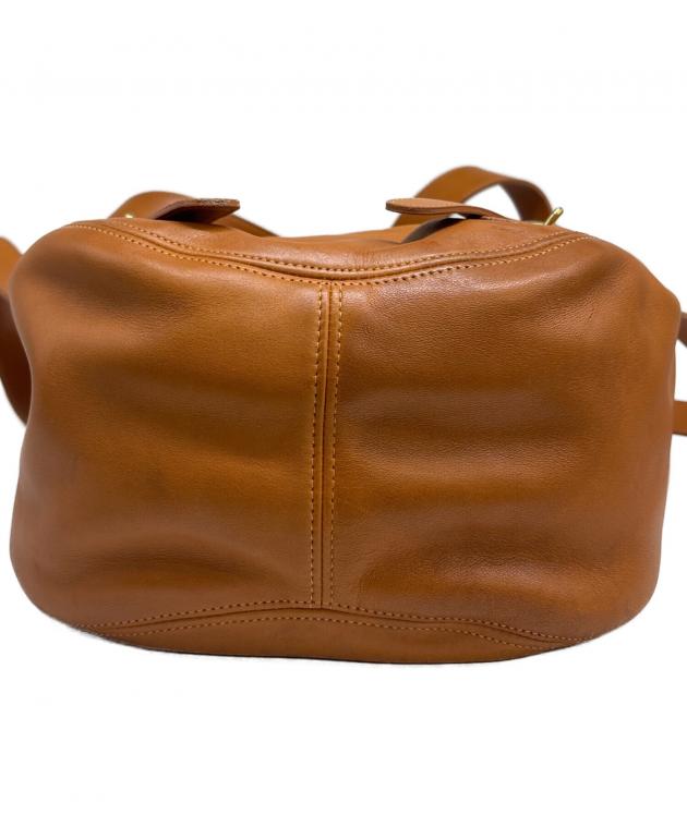 中古・古着通販】COACH (コーチ) レザーリュック キャメル｜ブランド