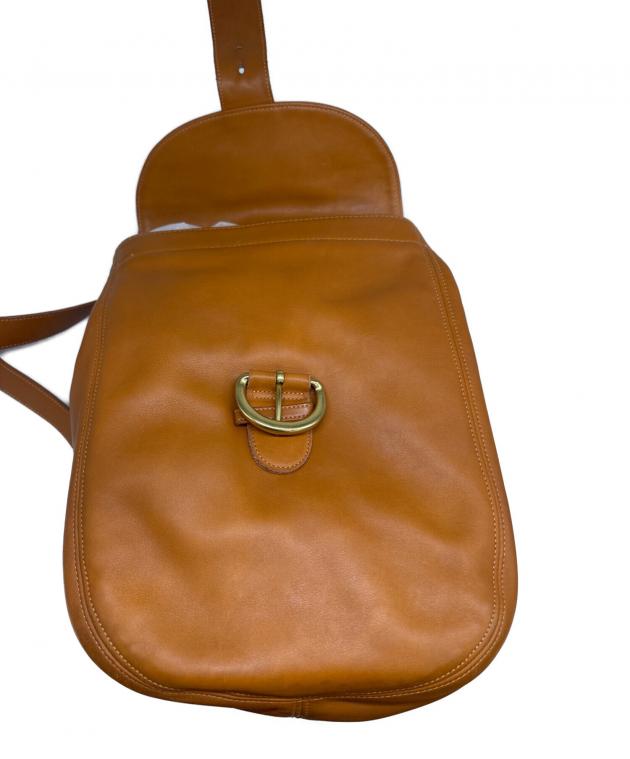 中古・古着通販】COACH (コーチ) レザーリュック キャメル｜ブランド