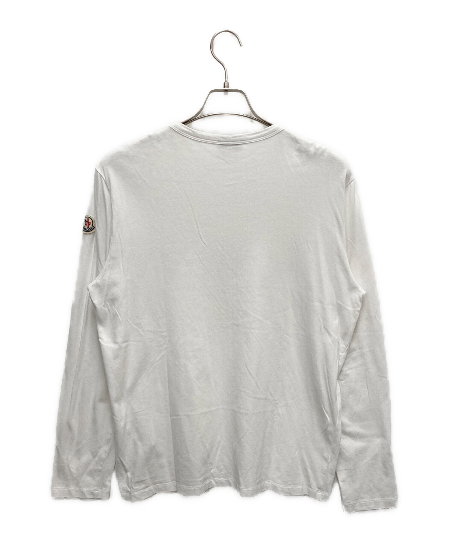 中古・古着通販】MONCLER (モンクレール) 長袖カットソー ホワイト
