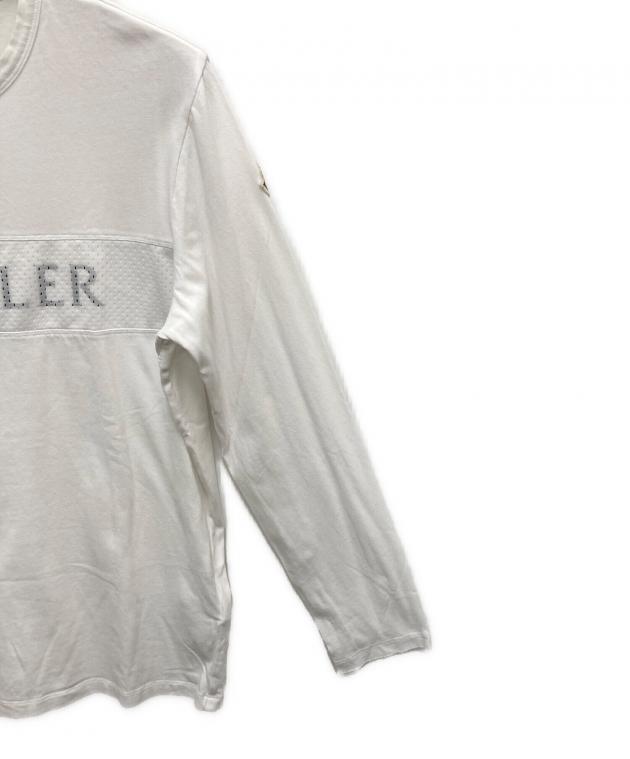 中古・古着通販】MONCLER (モンクレール) 長袖カットソー ホワイト