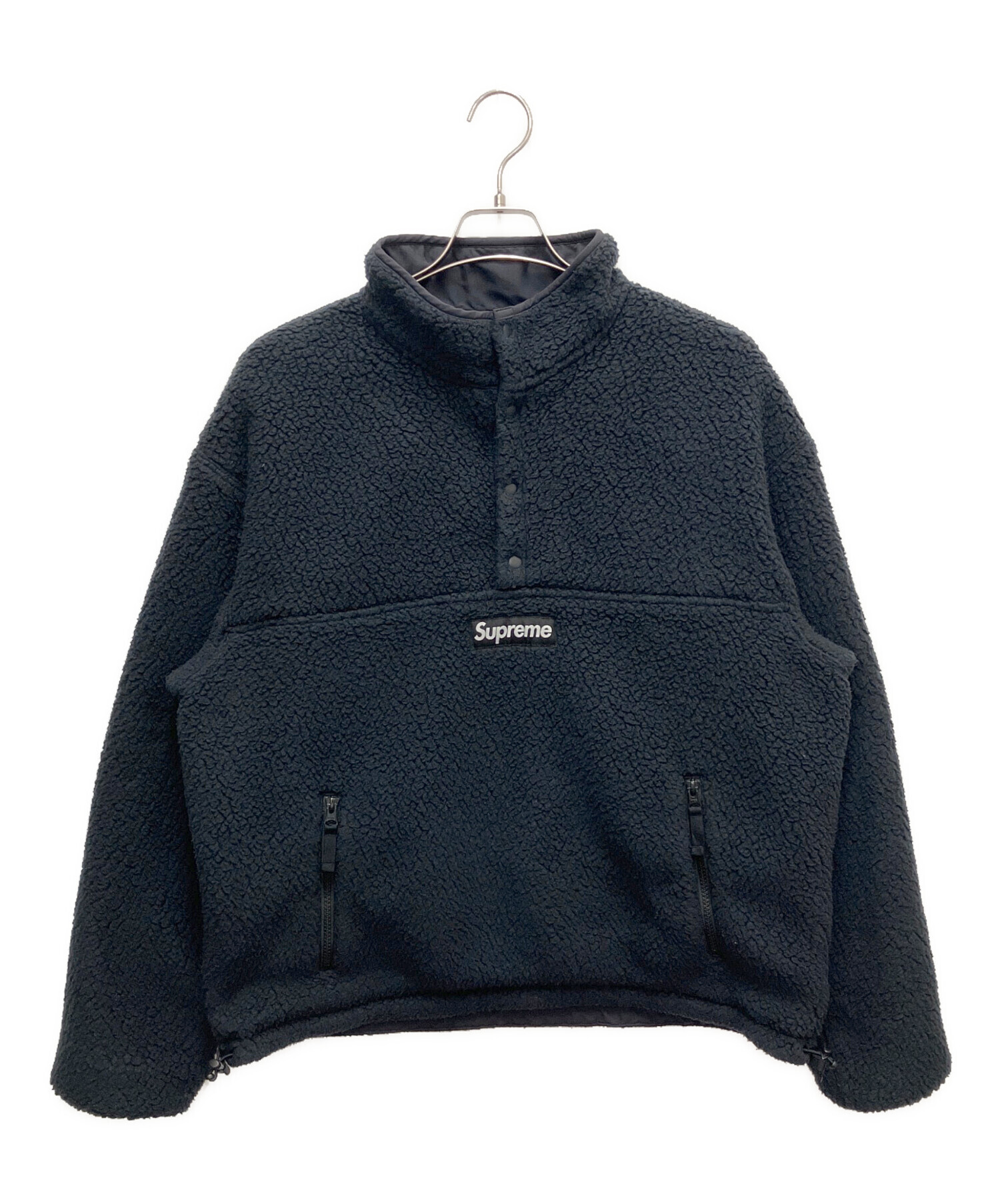 中古・古着通販】SUPREME (シュプリーム) ボアブルゾン ブラック