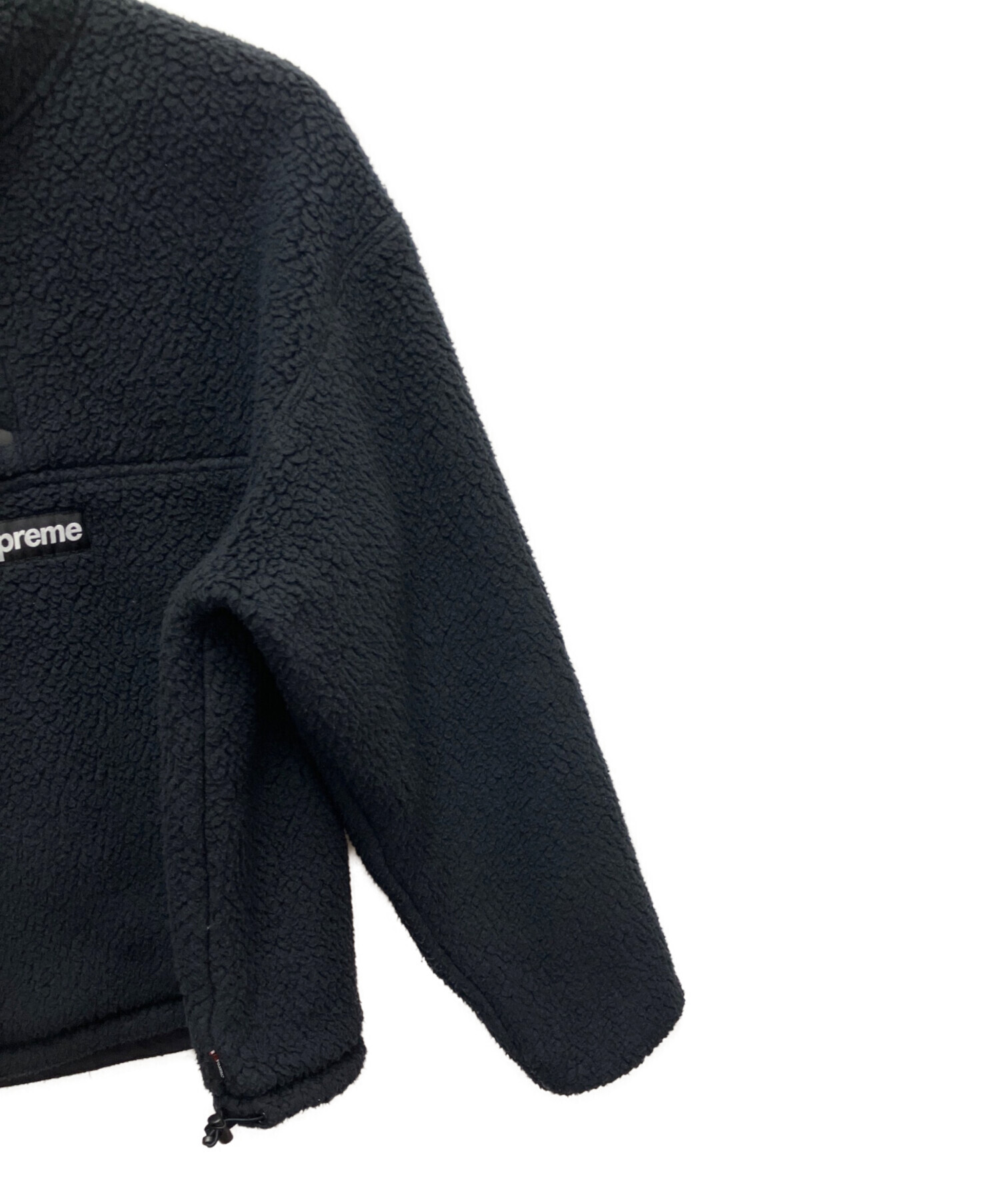 中古・古着通販】SUPREME (シュプリーム) ボアブルゾン ブラック 