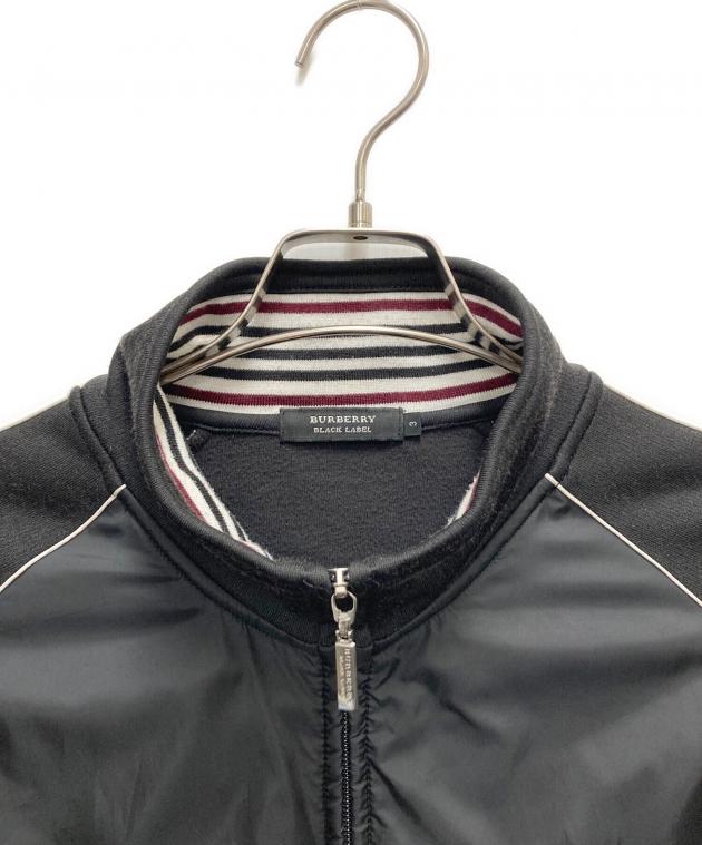 中古・古着通販】BURBERRY (バーバリー) トラックジャケット ブラック