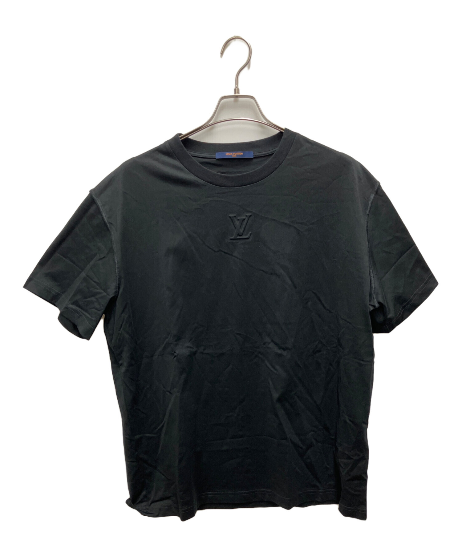 LOUIS VUITTON ノベルティー半袖Tシャツ 黒 中古・古着通販】LOUIS VUITTON (ルイ ヴィトン) 半袖カットソー