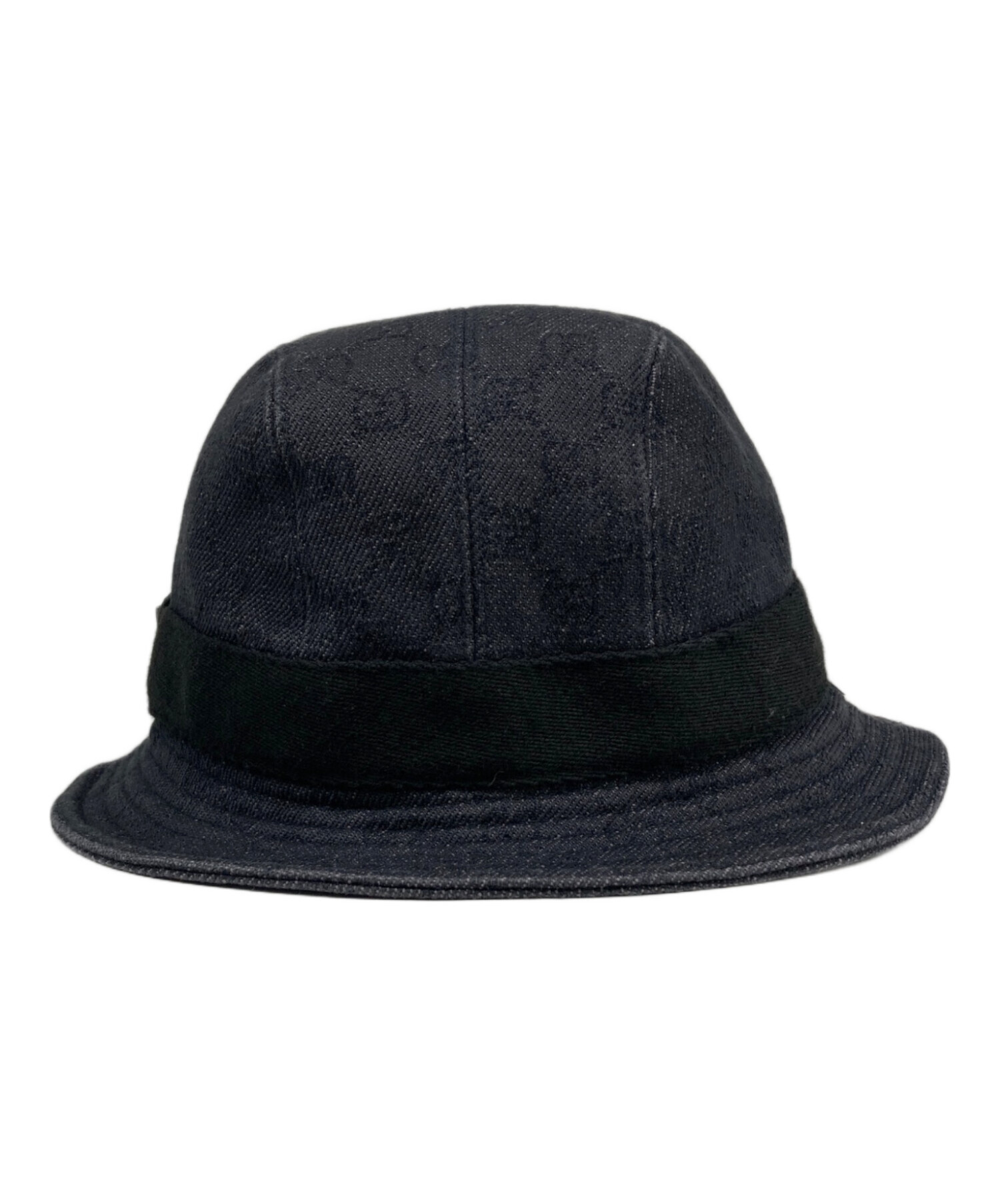 M*y様 GUCCI バケットハットブラック 正規品 中古・古着通販】GUCCI (グッチ) バケットハット ブラック｜ブランド