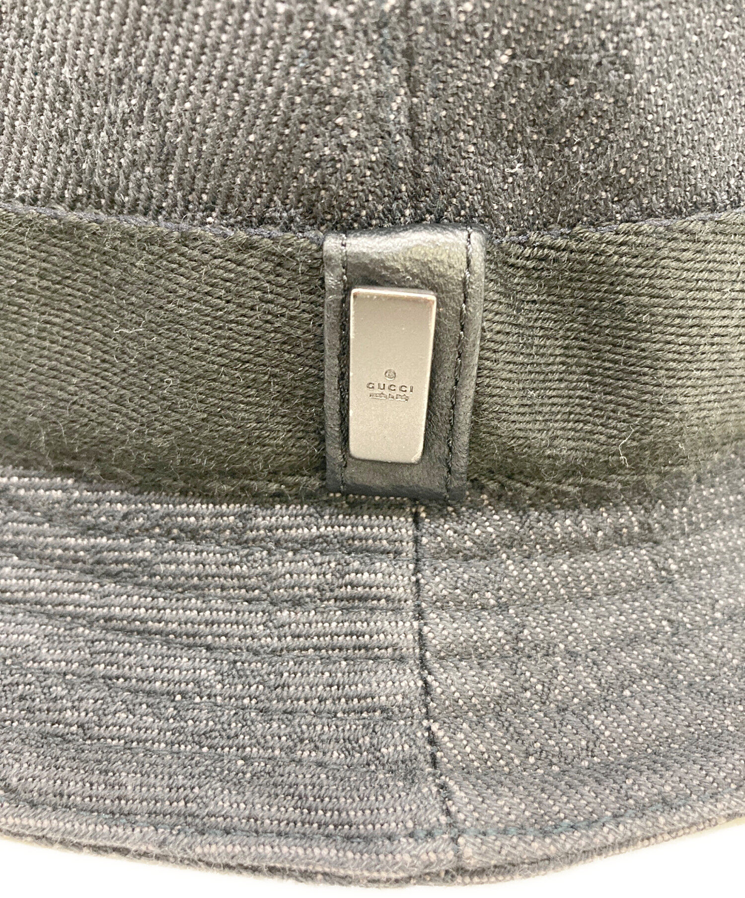 中古・古着通販】GUCCI (グッチ) バケットハット ブラック｜ブランド