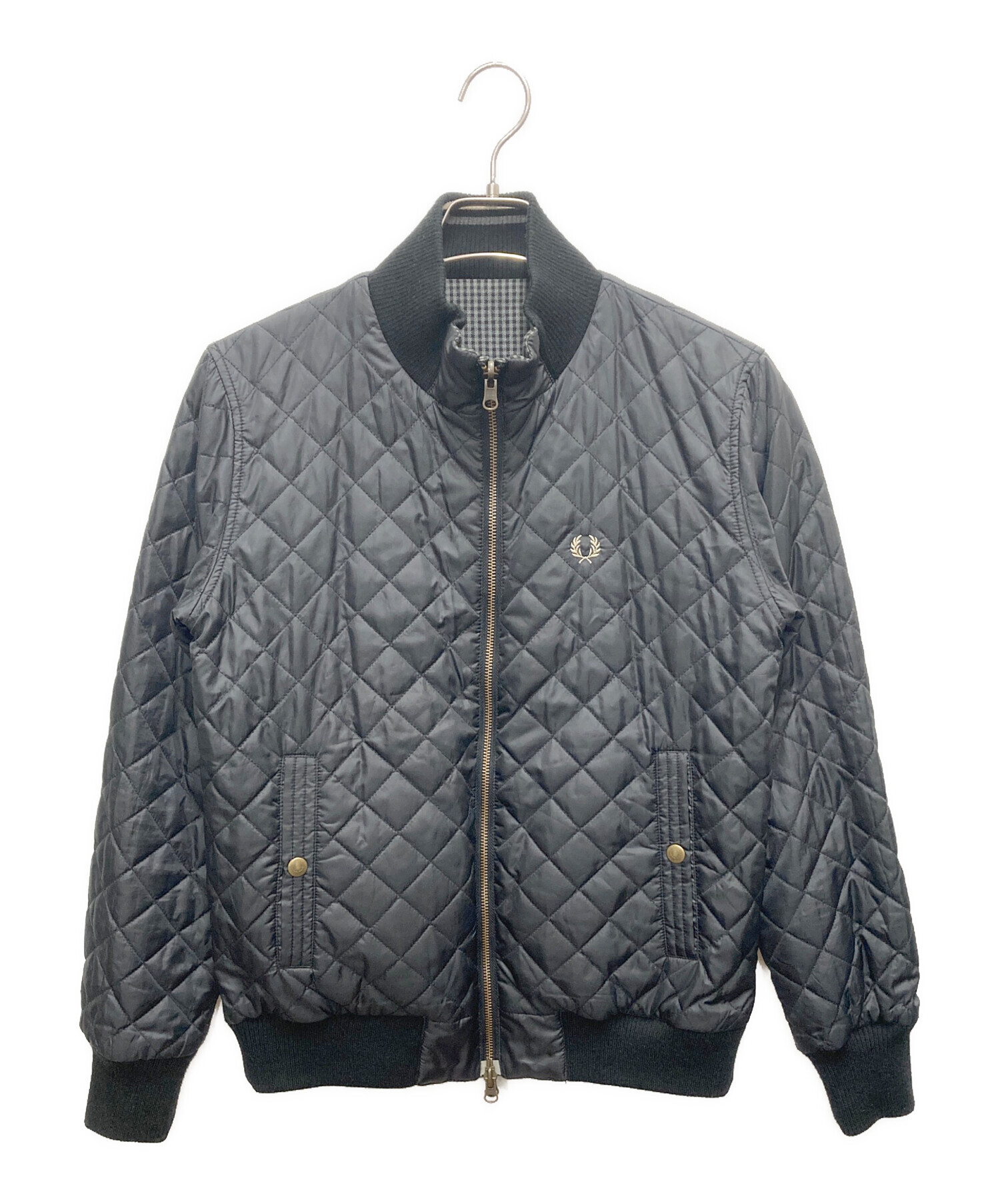 中古・古着通販】FRED PERRY (フレッドペリー) ブルゾン ブラック