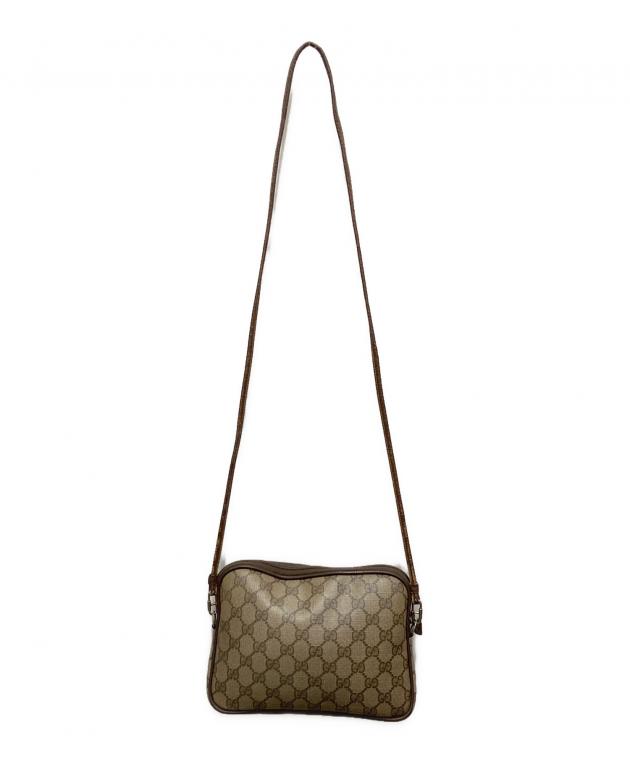 Gucci ショルダーバッグ ブラウン 中古・古着通販】GUCCI (グッチ) ショルダーバッグ ブラウン｜ブランド
