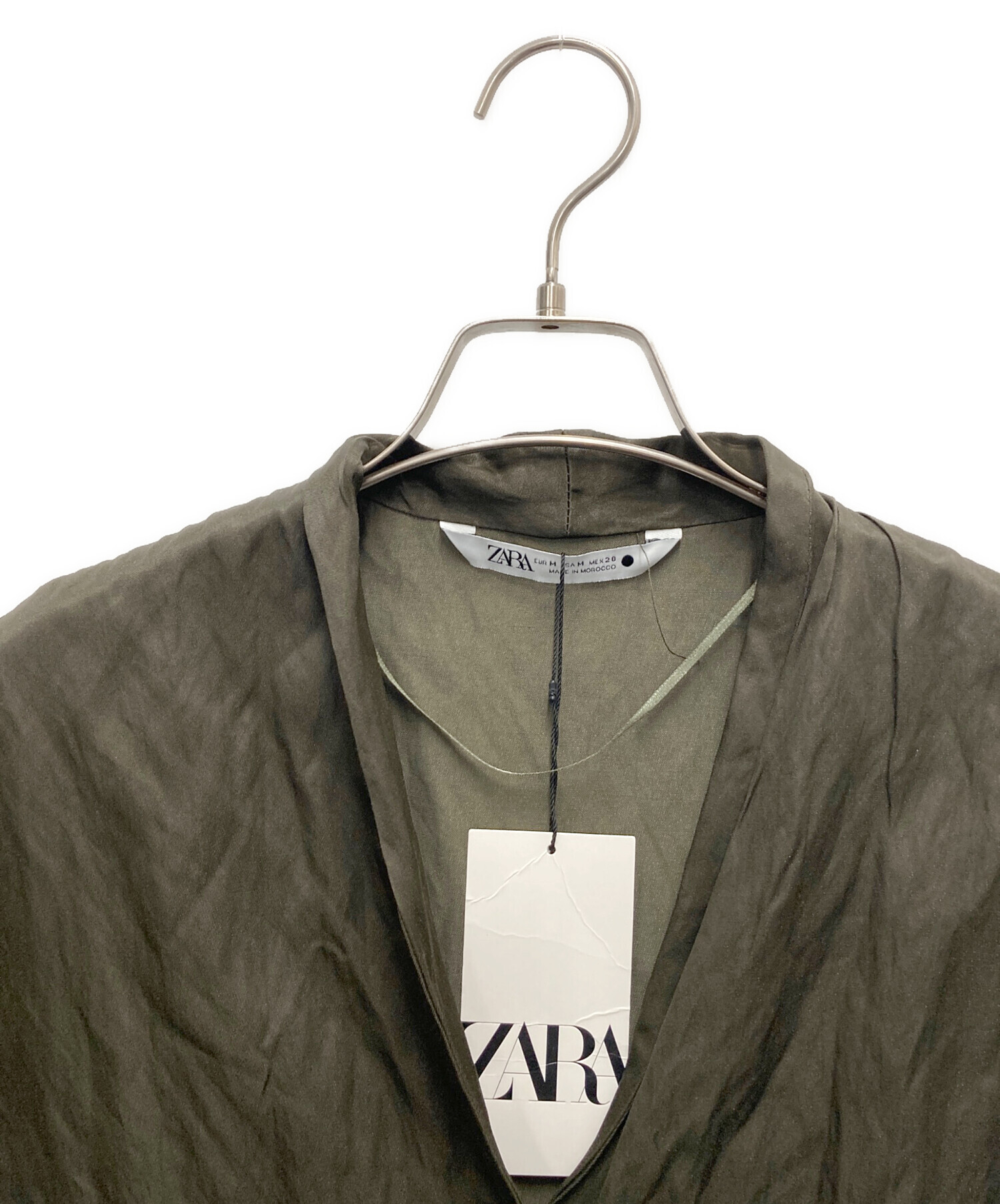 中古・古着通販】ZARA (ザラ) ノースリーブ・キャミソールワンピース 