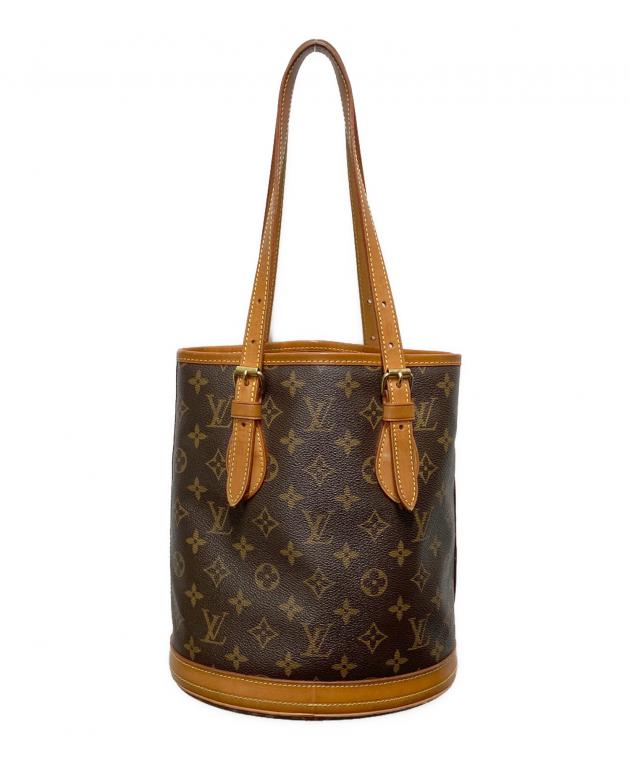 LOUIS VUITTON モノグラム バケット型ショルダーバッグ【ジャンク品】 中古・古着通販】LOUIS VUITTON (ルイ ヴィトン) ショルダーバッグ